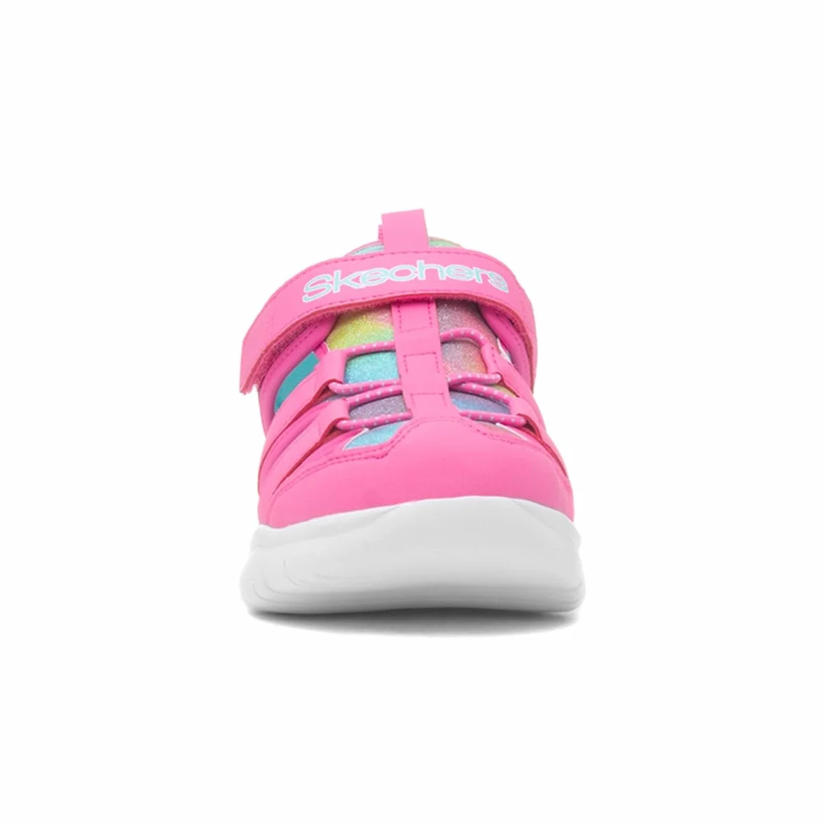 Skechers Dziewczynki Flex Splash Daylight ShimmerSandały sportowe