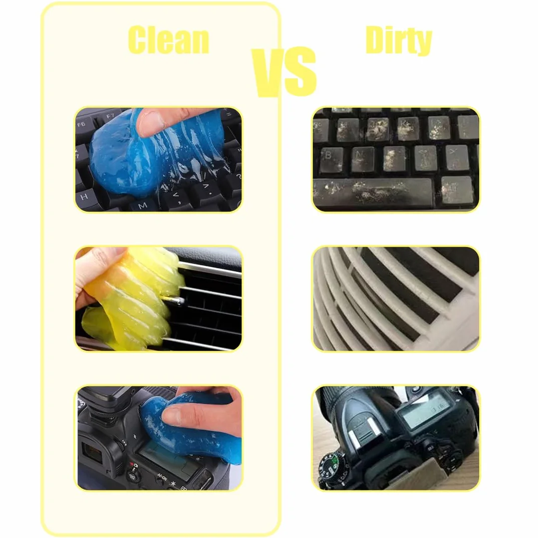 Universal Autocleaner Gel czyszczeć Samochodów, Klawiatur, Laptopów, Drukarek, Aparatów, Wentylację