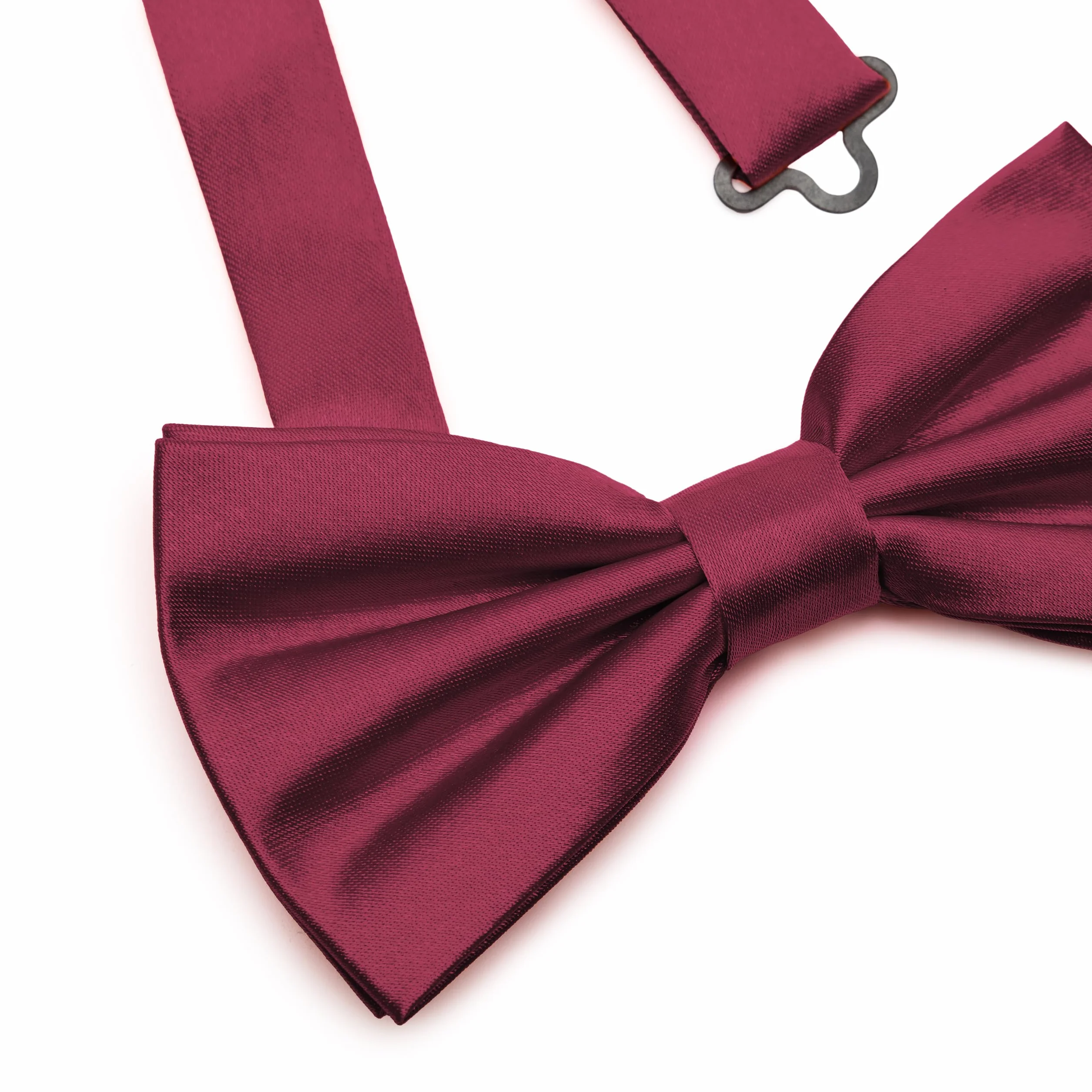 Ladeheid elegancka męska mucha - Wysokiej jakości, błyszcząca, regulowana, idealna na ślub imprezy; Doskonała dla mężczyzn, kobiet, nastolatków, 12 cm x 6 cm BMS
