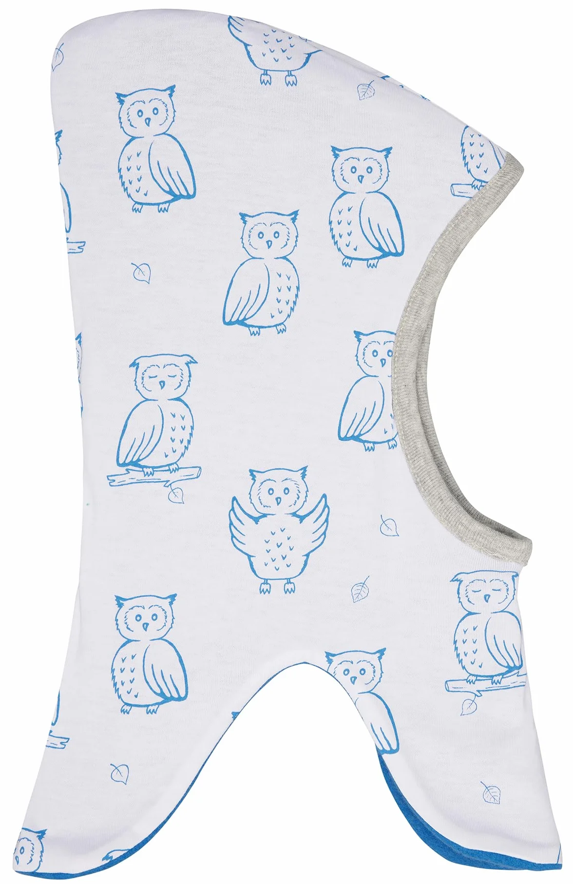 loud + dumny Schlupf Wollfleece, GOTS Zertifiziert, Passe-Mountain Kids Unisex, Azur