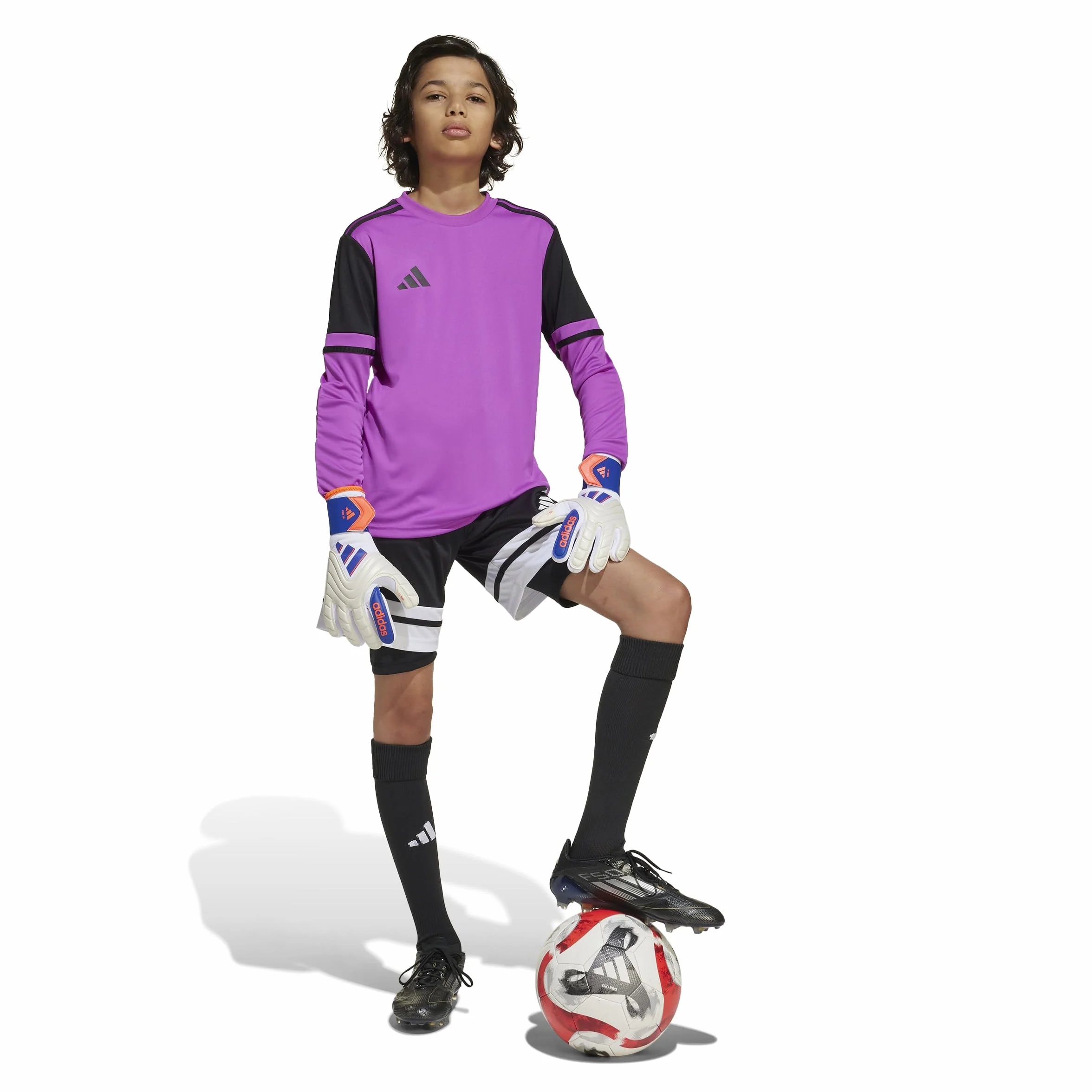 adidas Podkoszulek Uniseks - dzieci Squadra25 Goalkeeper Jersey Long Sleeve Kids