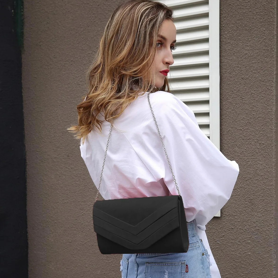 damskie kopertówki, zamszowa torebka clutch, damska kopertówka,kopertówka, torebka wieczorowa, torba ślubna