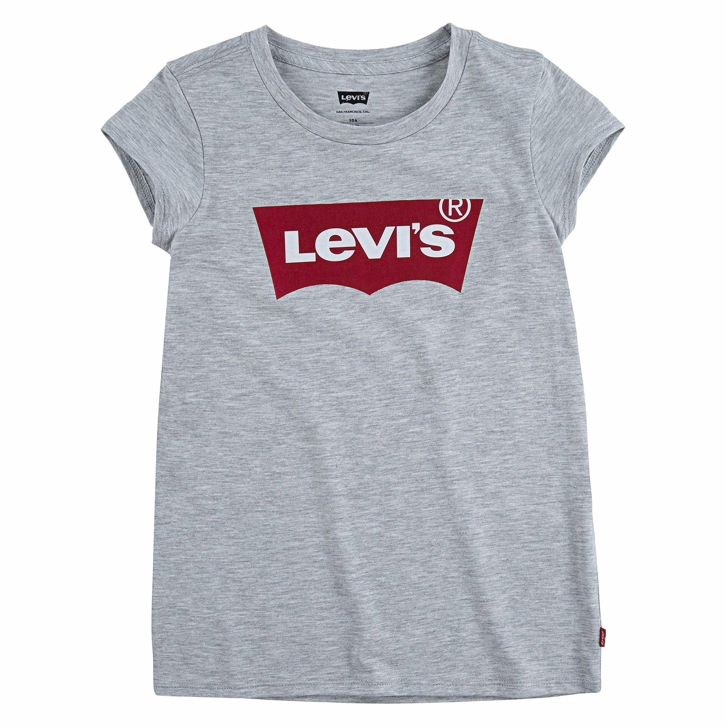 Levi's Dziewczęca Lvg S/S Batwing Tee T-Shirt, szary, 16 lat