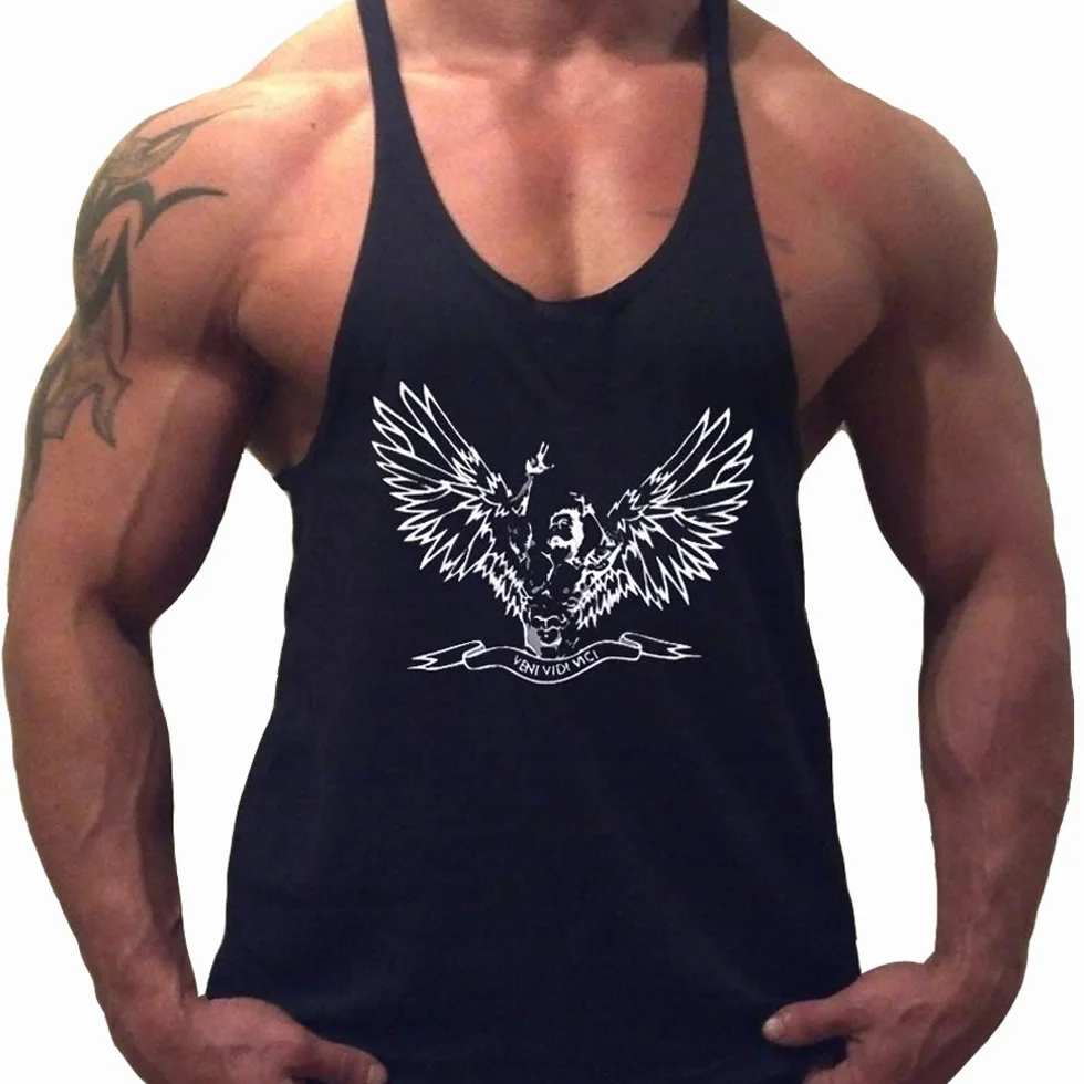 Kulturystyka męska ZYZZ Fashion Tank Tops Rozciągliwa bawełna