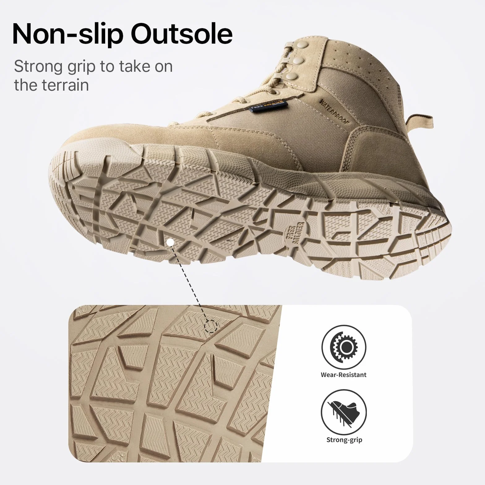 FREE SOLDIER Mężczyźni New Modelmęskie buty myśliwskie