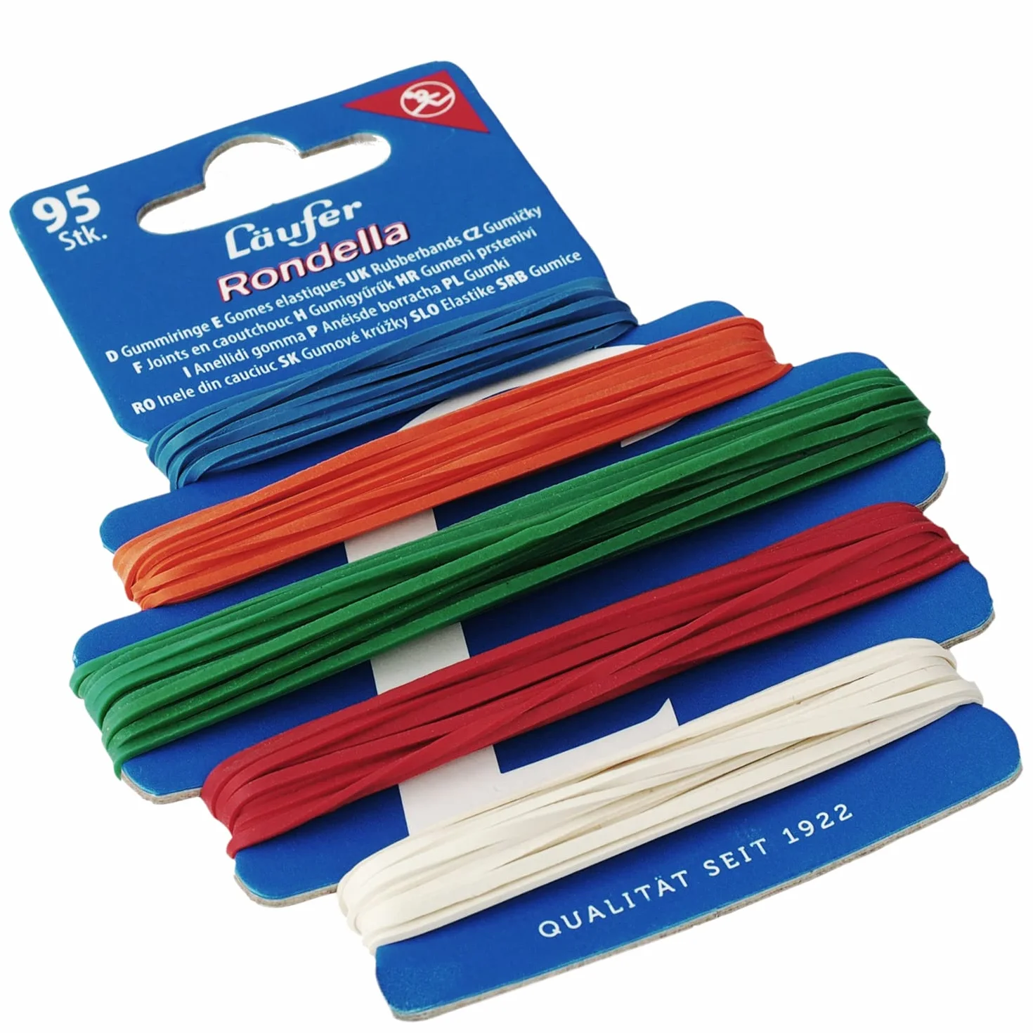 Läufer Rondella 69210 Gumki Recepturki, Wielokolorowy
