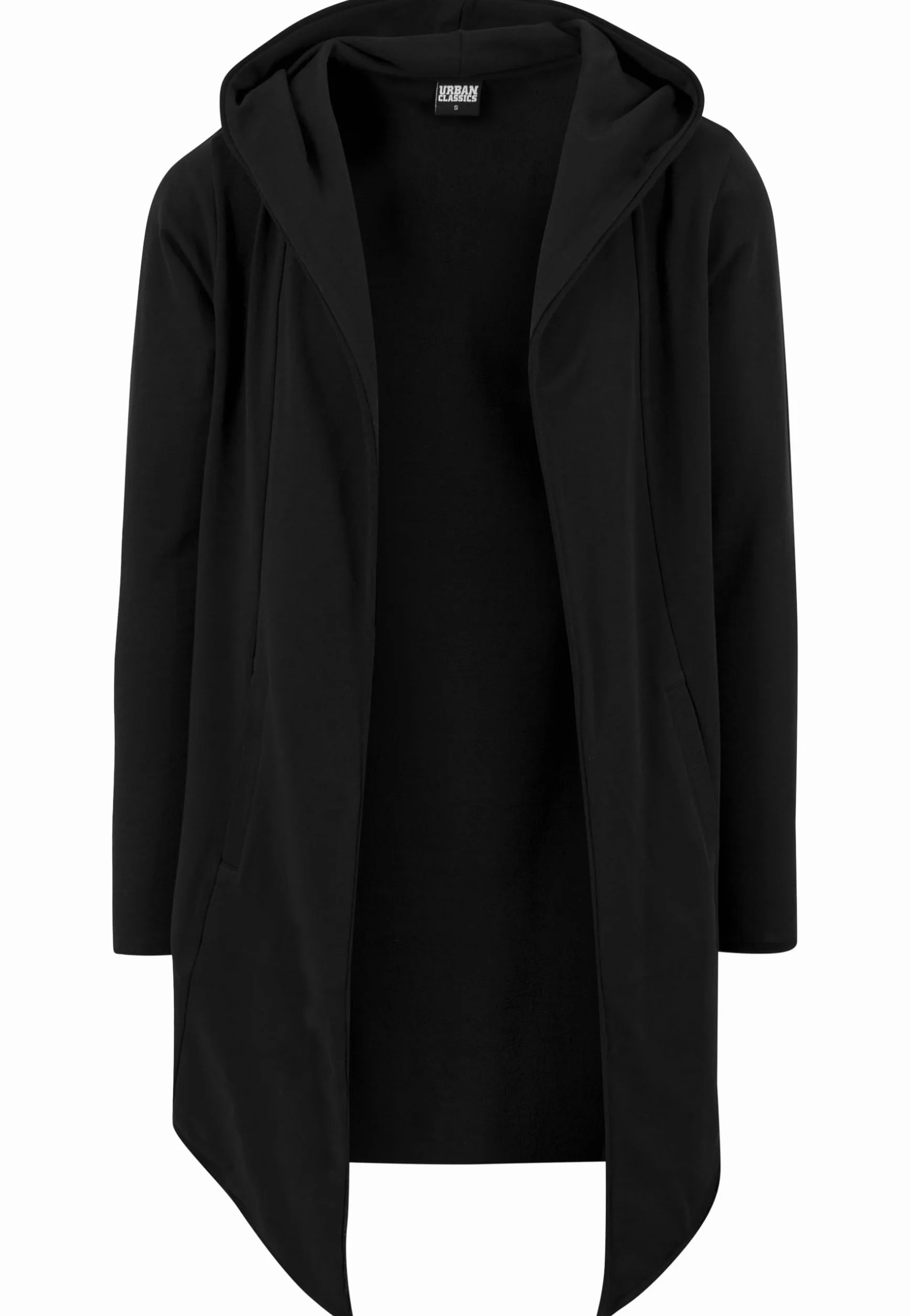 Urban Classics M?ska kurtka z d?ugim r?kawem Open Edge Cardigan z dzianiny, czarny, M