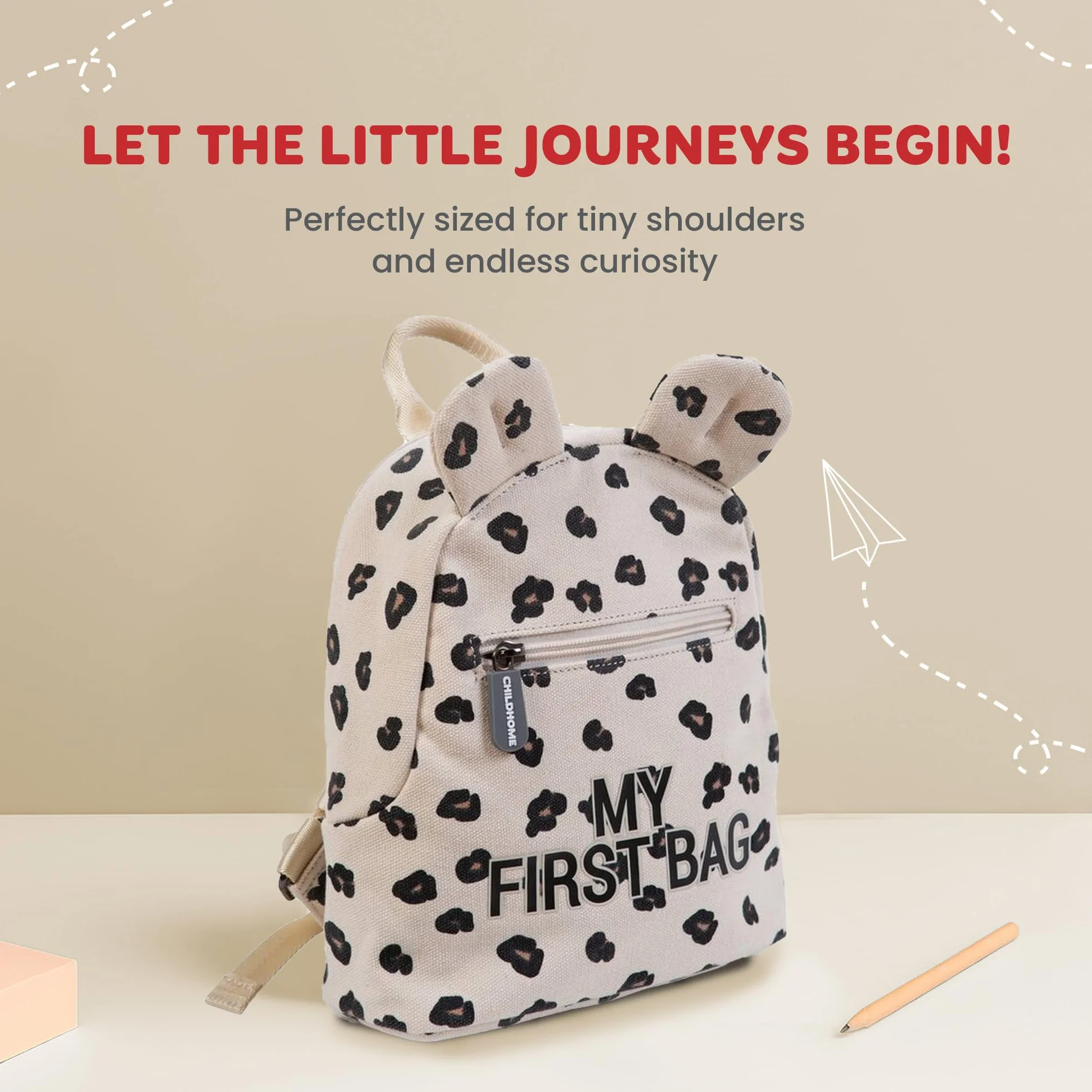 Childhome Plecak Uniseks - dzieci Myfirstbag - Mochila Infantil (1 w zestawie)