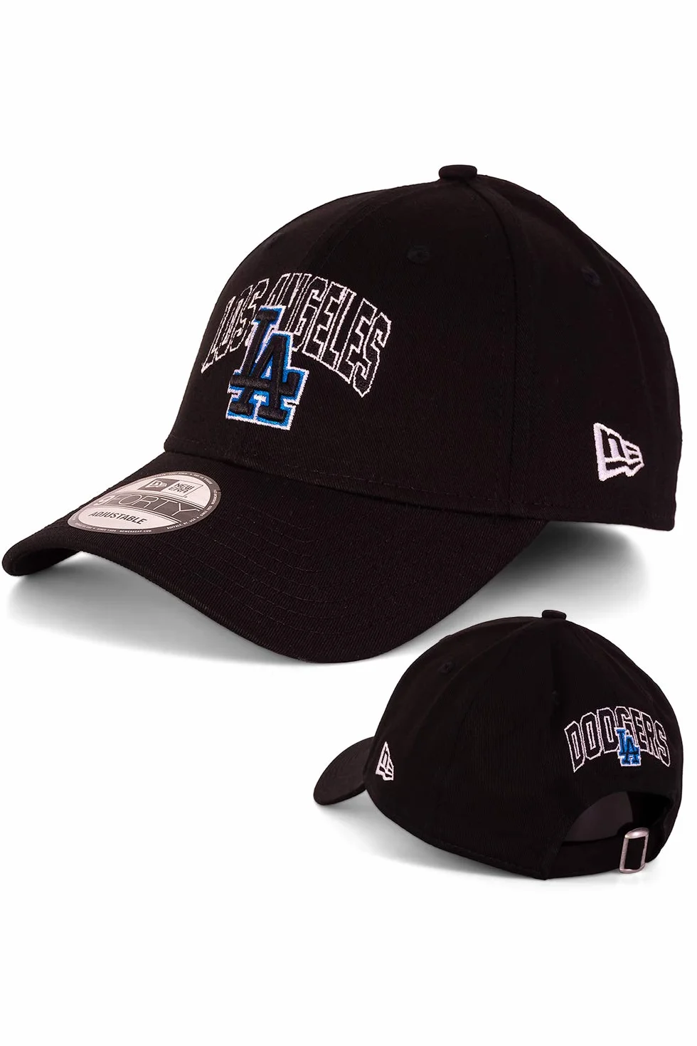 New Era Caps – męska czapka baseballowa czapka – limitowane wzory – NBA NFL MLB – Yankees Lakers Bulls Dodgers Raiders Chiefs, Los Angeles Dodgers black V2, jeden rozmiar