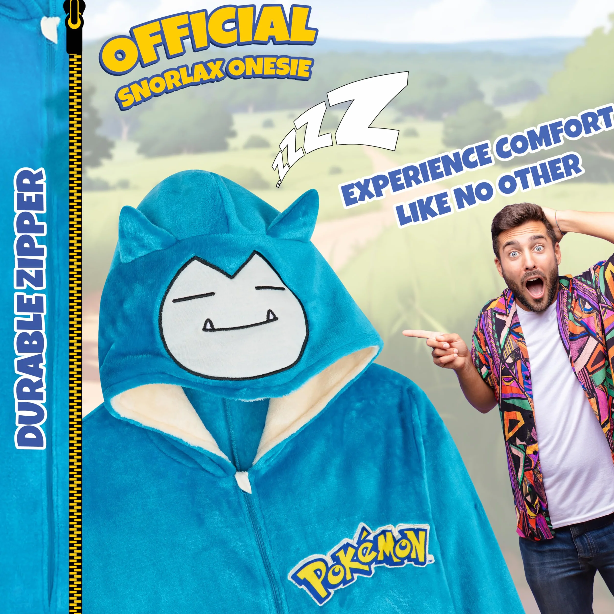 Pokemon męski jednoczęściowy (