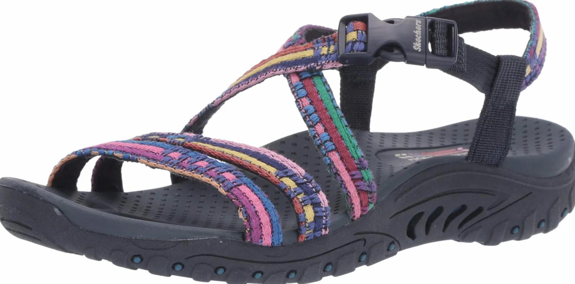 Skechers Kobiety Reggae - Sew Me - Boho tkany pasek bez rękawówSandał