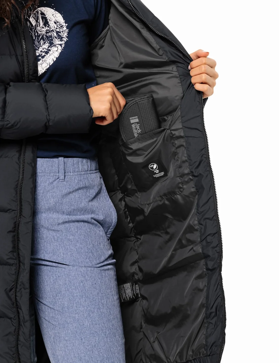 Jack Wolfskin parka puchowa Kobiety Frozen Palace Coat W