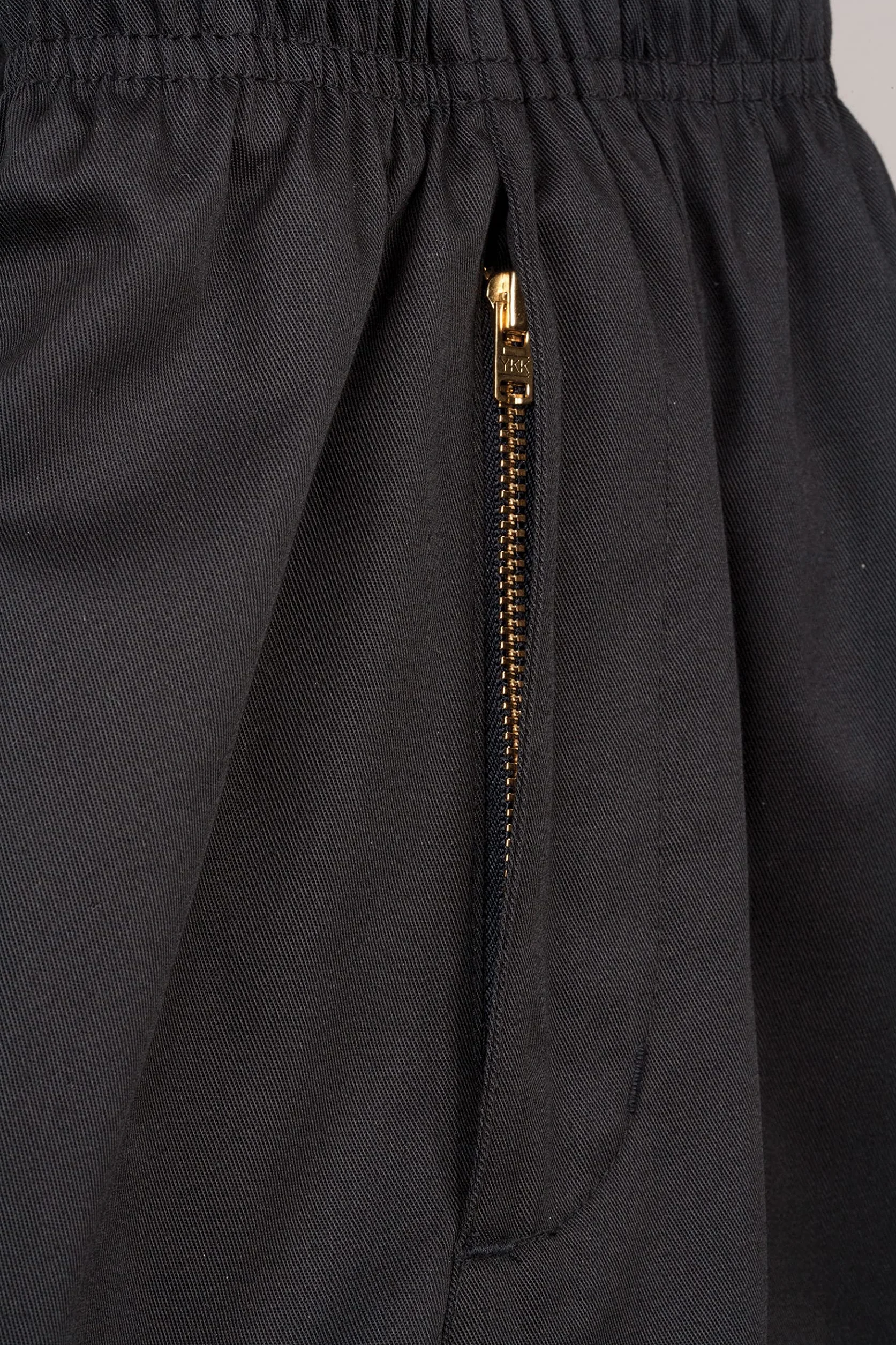 Chef Works Essential Baggy Zip-fly Chef Pants - Essential Baggy Zip-Fly: czarny Mężczyźni