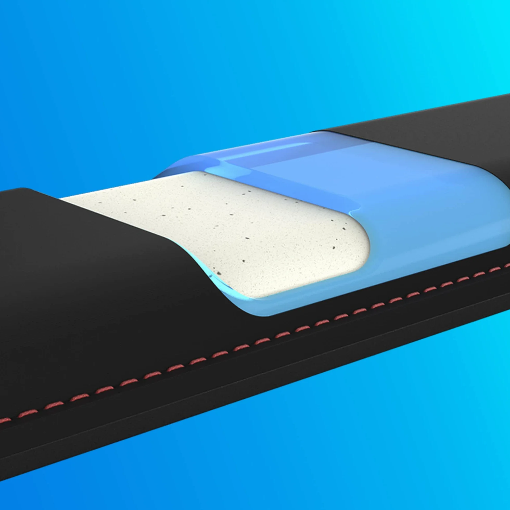 Hyperx Wrist Rest HX-WR, Podkładka pod Nadgarstek, Czarny