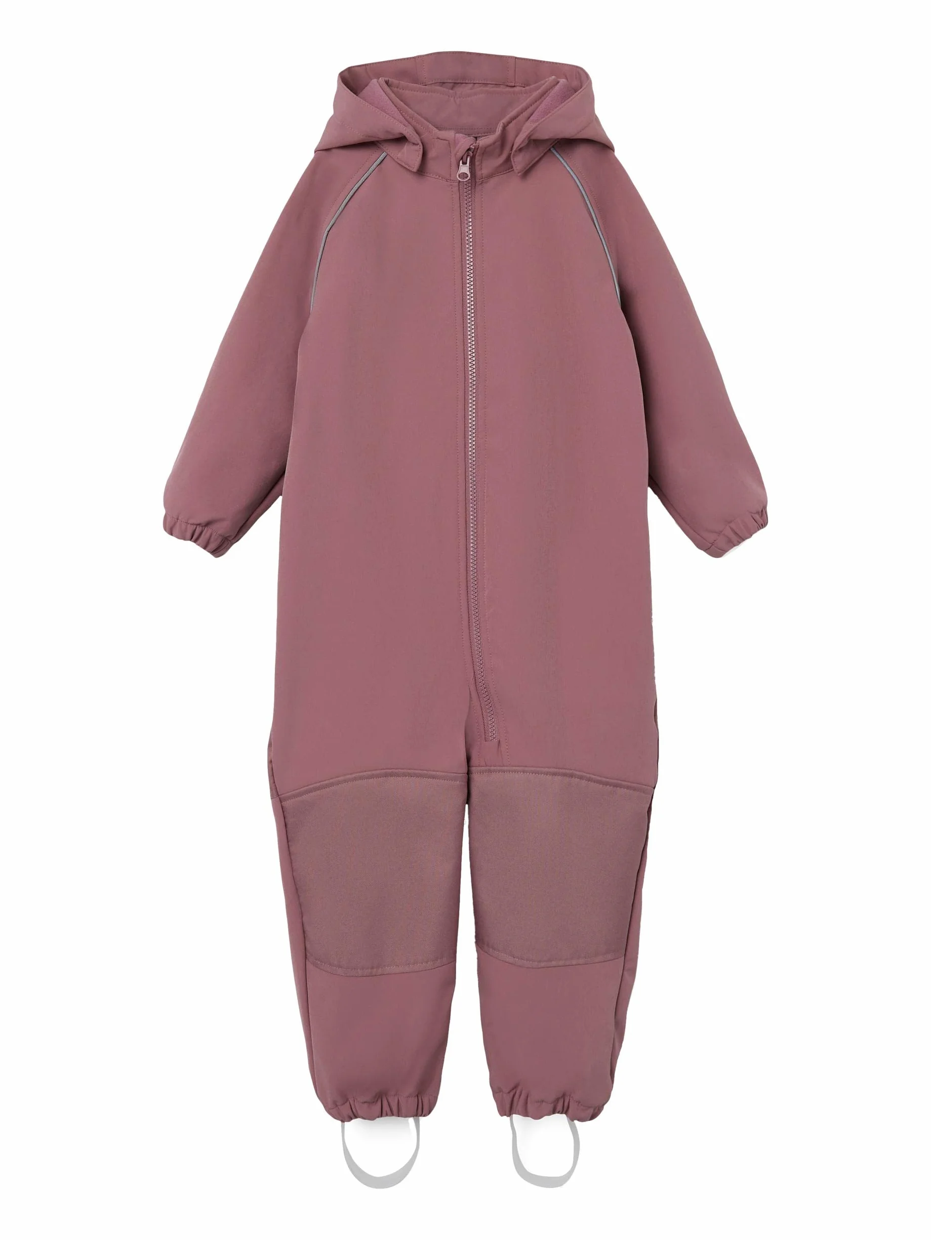 NAME IT Unisex Nmnalfa Softshell Suit Solid Fo Noos kombinezon przeciwdeszczowy, Wistful Mauve, 104