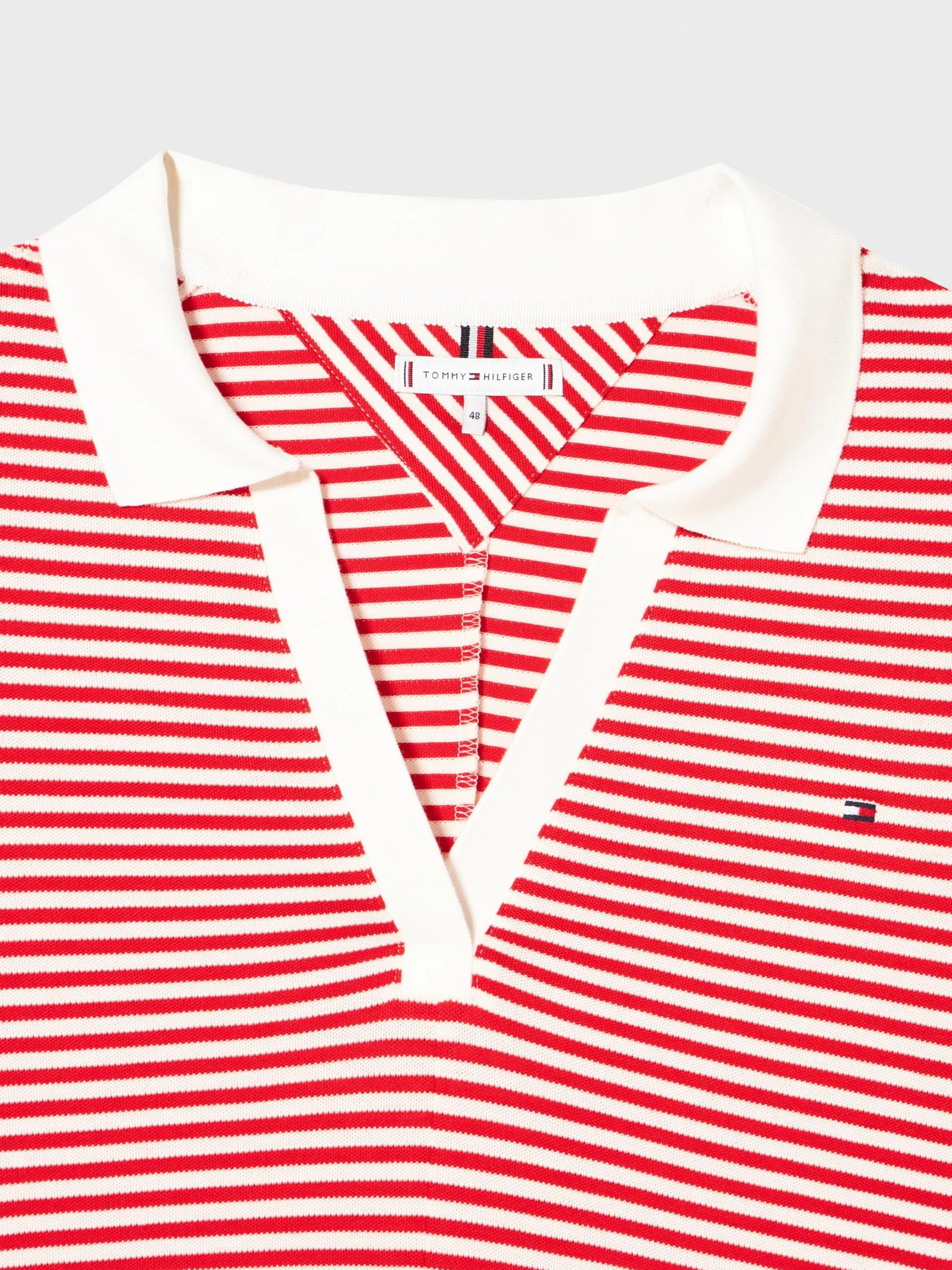 Tommy Hilfiger Sukienki polo Kobiety Crv Open Placket F&f Ly Polo Drs