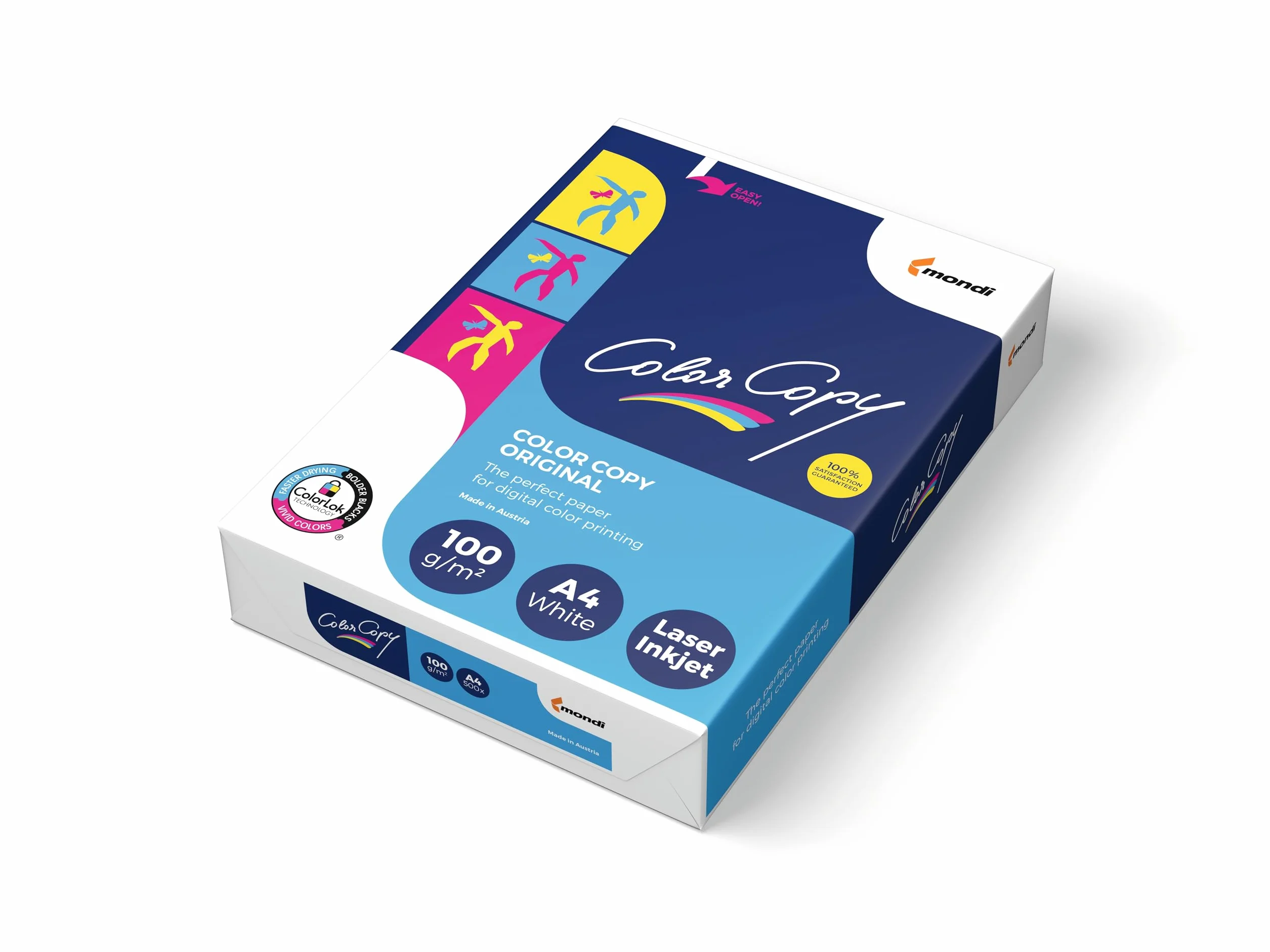 Color Copy Papier kopiarski Premium super gładki owinięty ryzą 100 g/m² A4 biały ref CCW0324 [500 arkuszy]