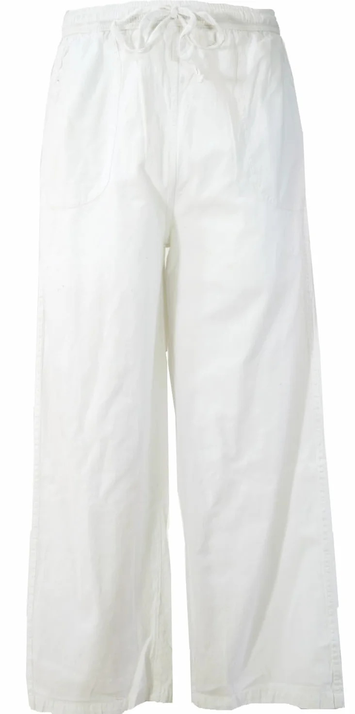 GURU SHOP Lekkie spodnie do jogi, spodnie Tai Chi, spodnie letnie, spodnie bawełniane, męskie, bawełna