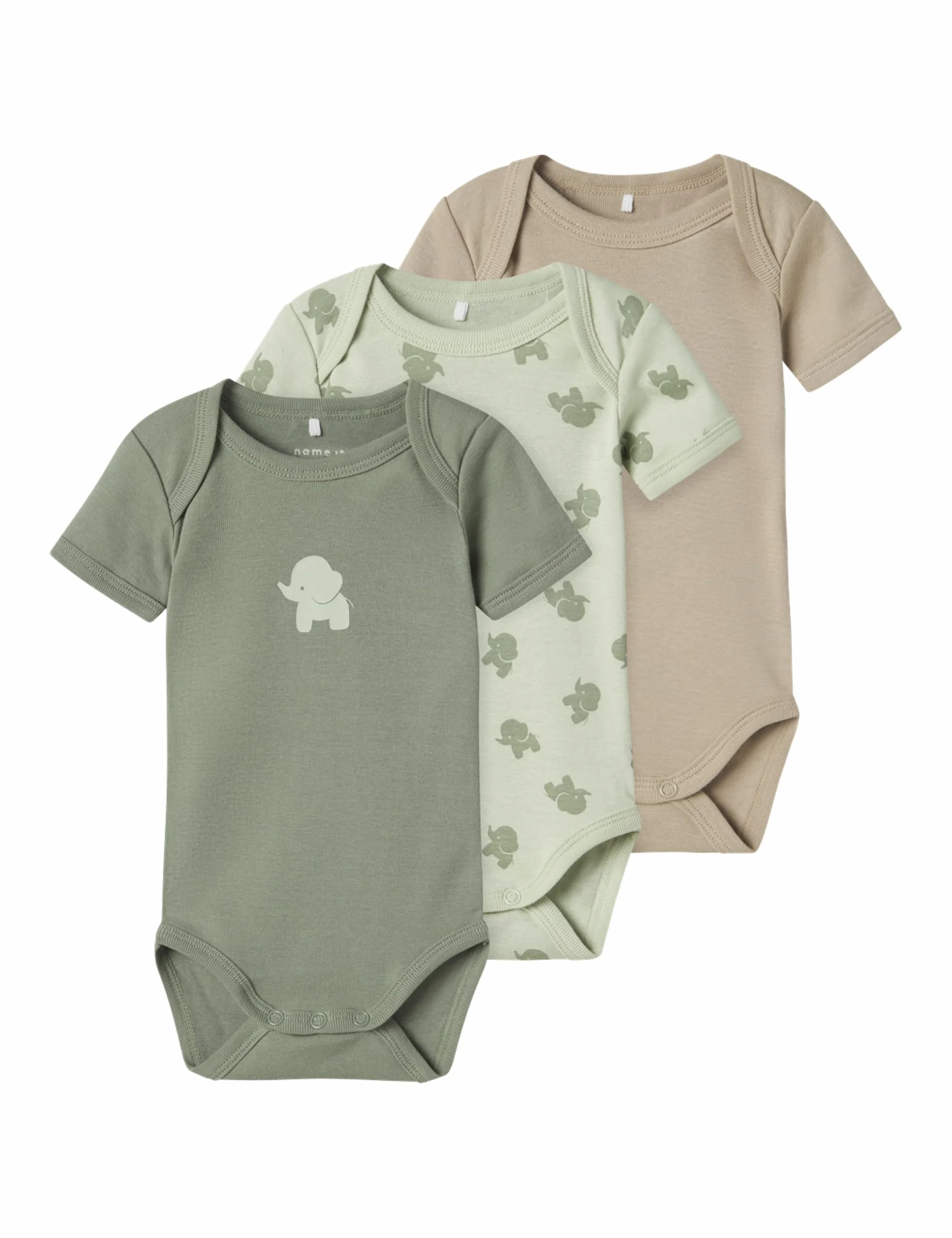 Męskie Sea Foam Nbmbody 3P SS Ss Elephant Noos, Numeric_86 (3 sztuki), Pianka Sea Foam., numeric_86