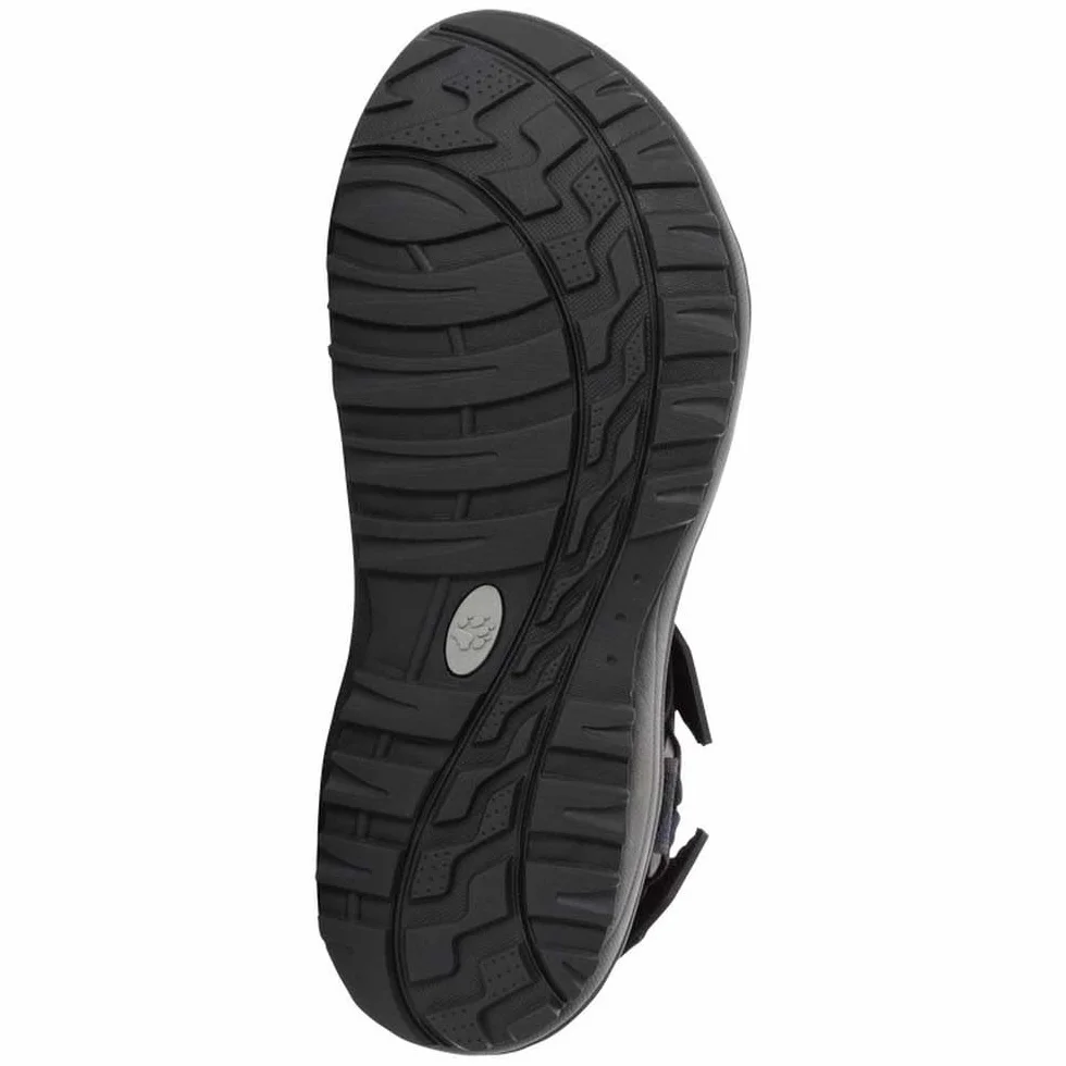 Jack Wolfskin Męskie sandały Wave Breaker M, Midnight Blue, 48 EU, niebieski (midnight blue), 48 EU