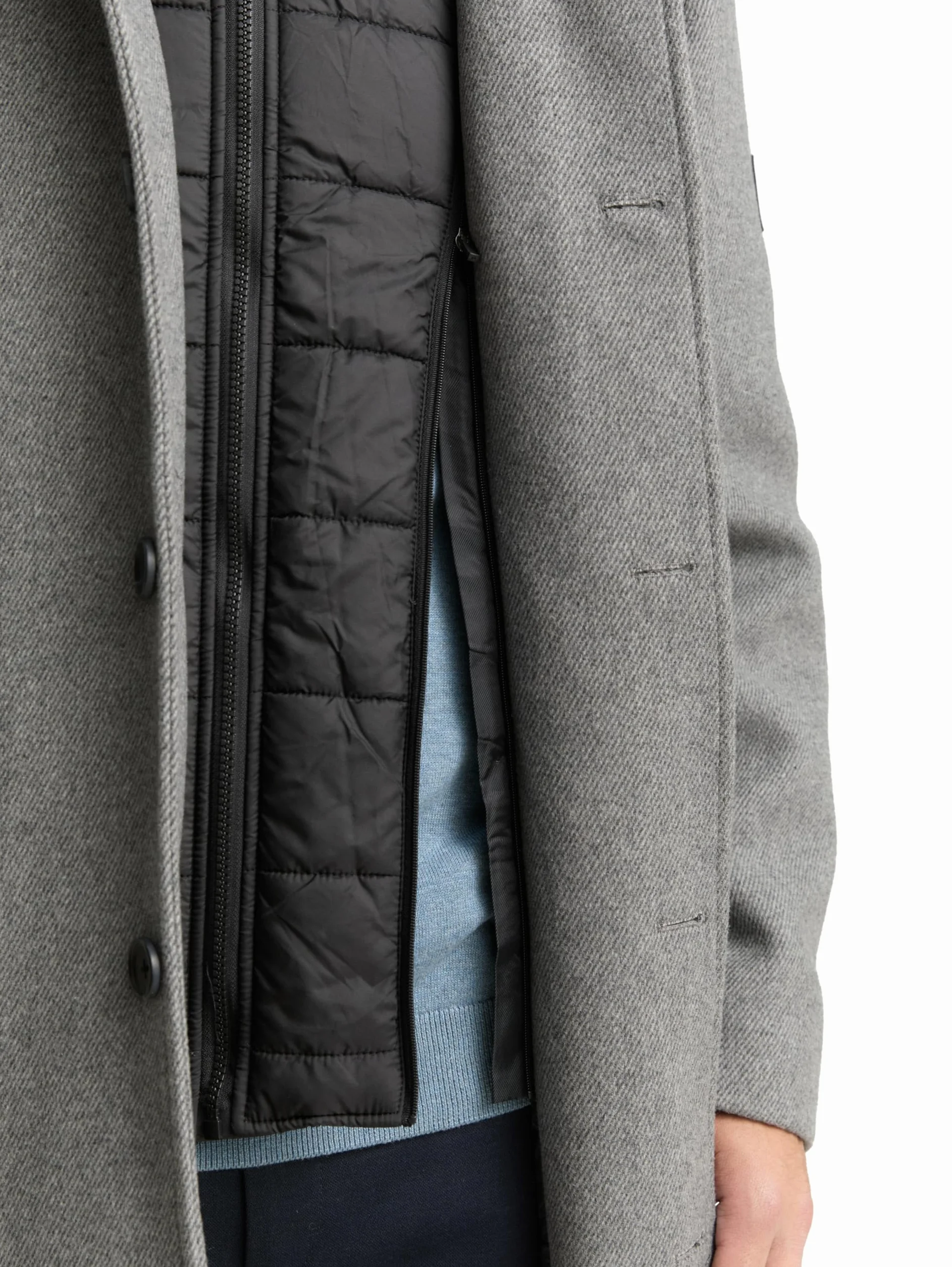 TOM TAILOR Płaszcz wełniany Mężczyźni 1046983