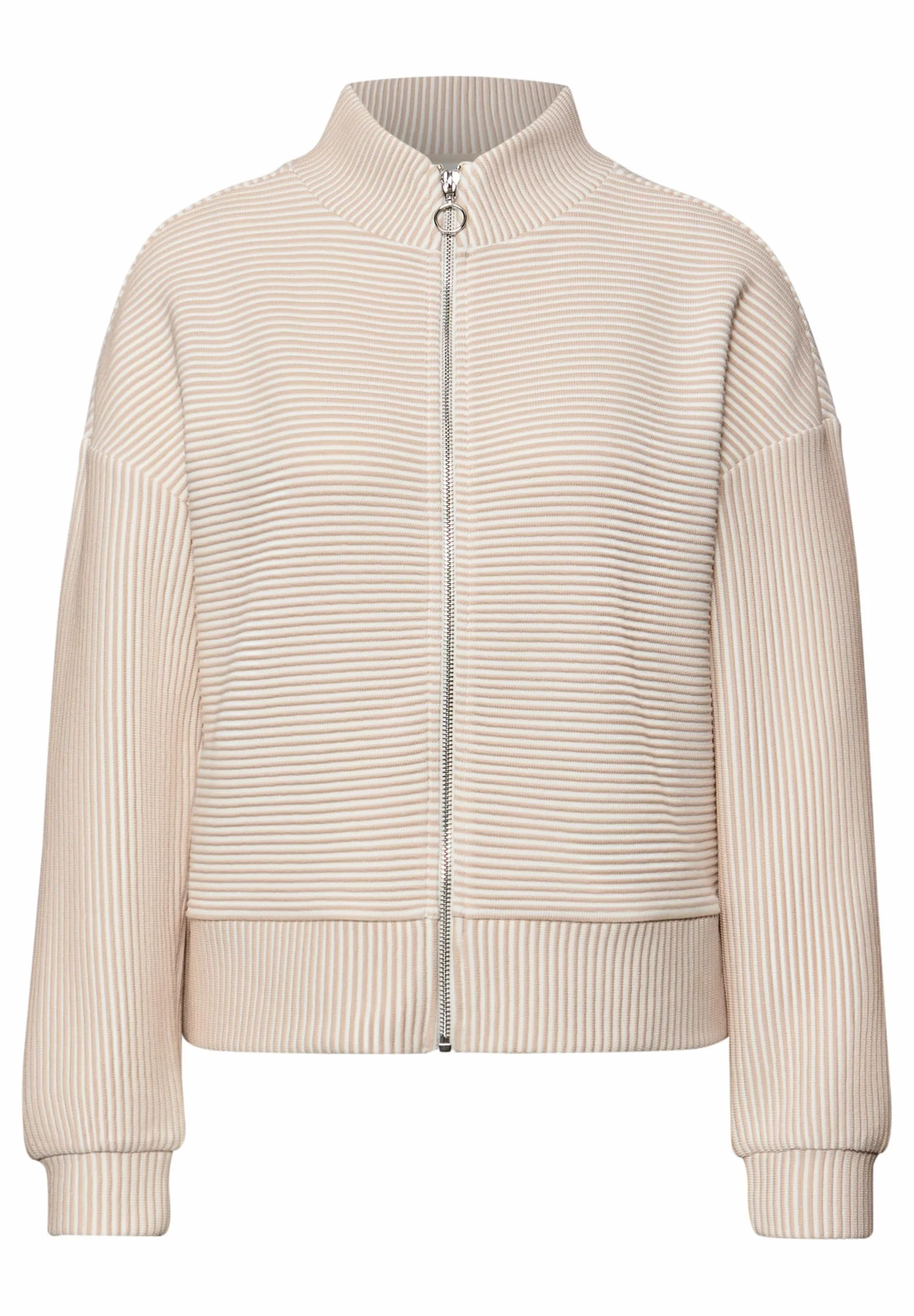 Street One Two-Tone kurtka strukturalna Off White 40