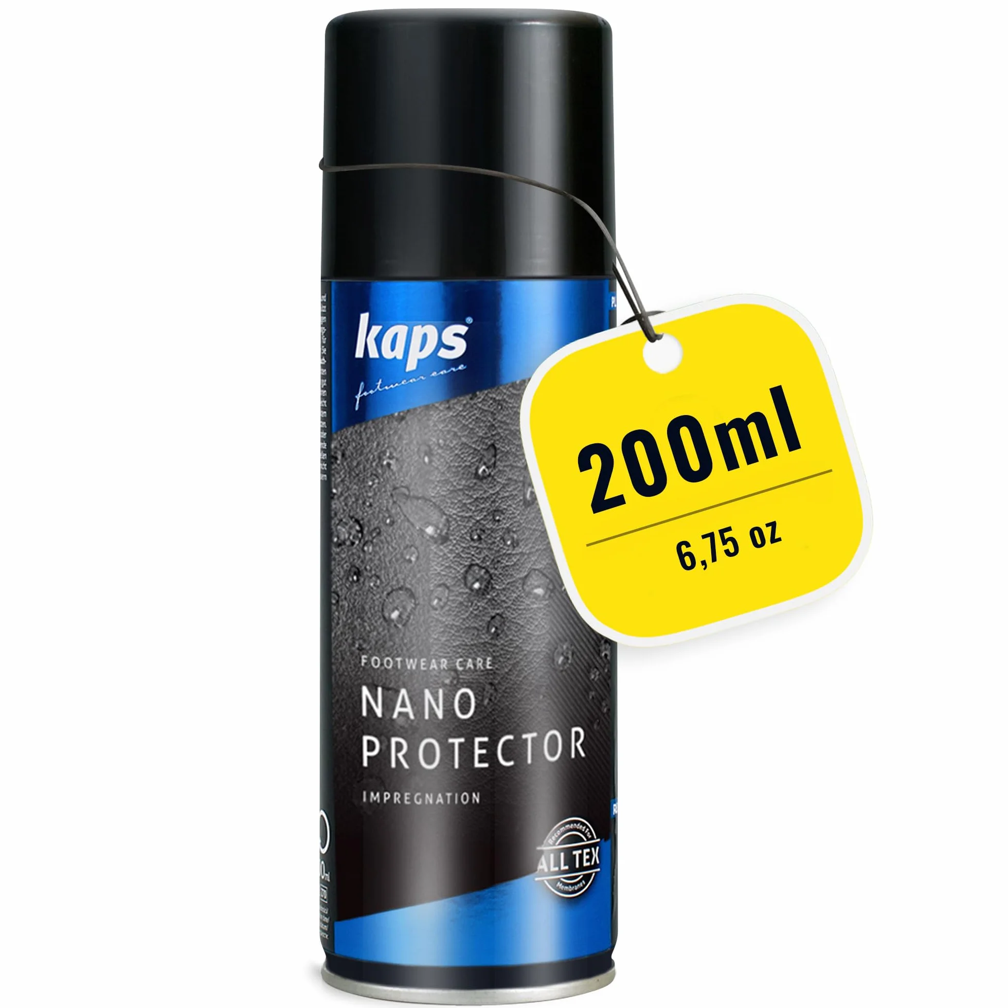 Kaps Nano Protector – Impregnat w Sprayu Do Butów Skórzanych, Nubukowych, Zamszowych Oraz Wykonanych z Materiałów Tekstylnych