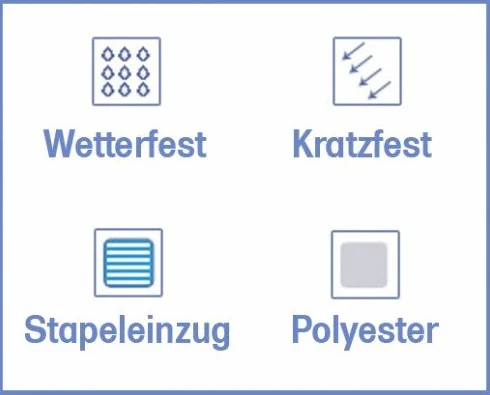 Folia samoprzylepna 10 x DIN A4 biała, błyszcząca – folia do drukowania, samoprzylepna, do zadrukowania, odporna na warunki atmosferyczne, wodoodporna do drukarek laserowych, do użytku na zewnątrz A