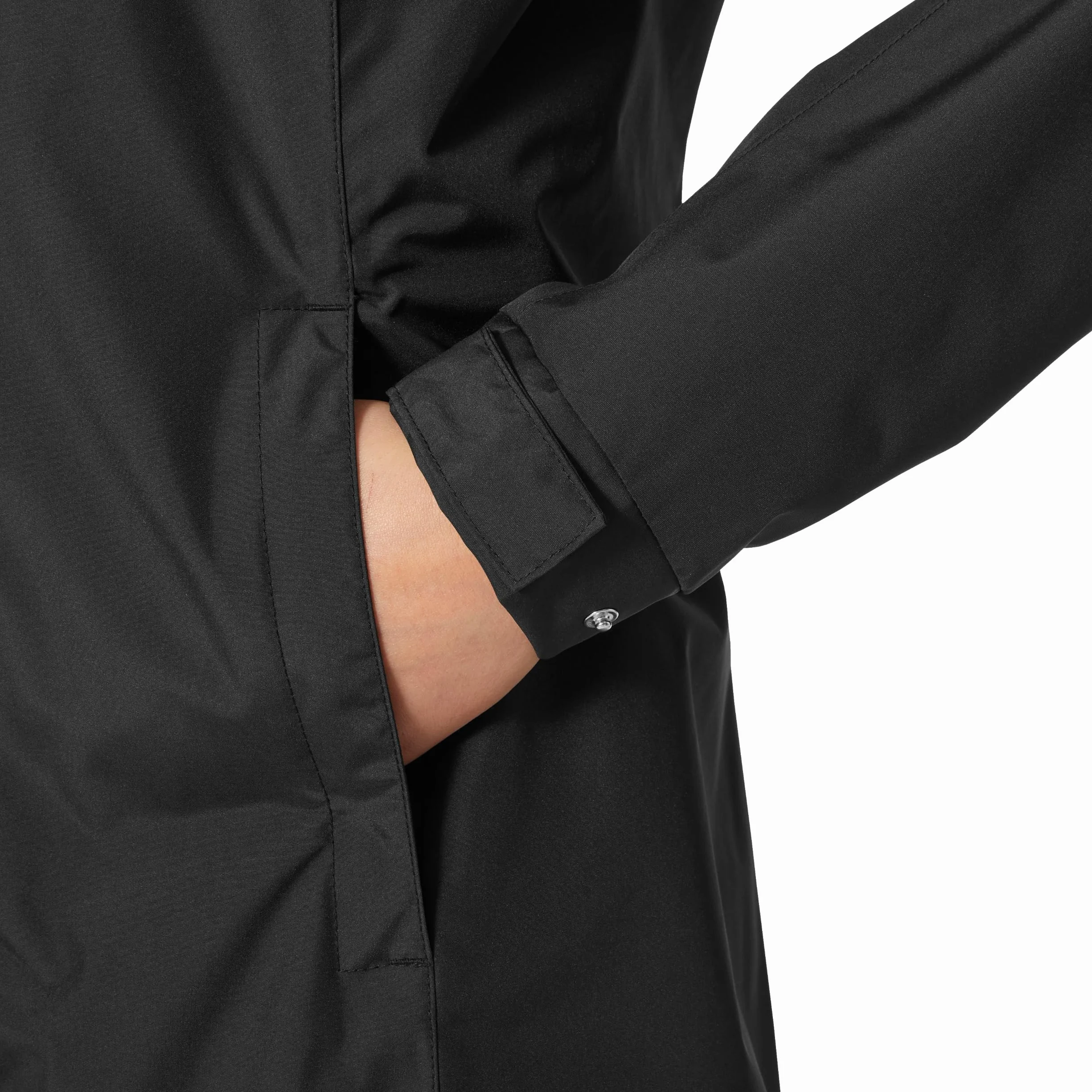 Helly-Hansen Kobiety Aden Płaszcz, Czarny, XL