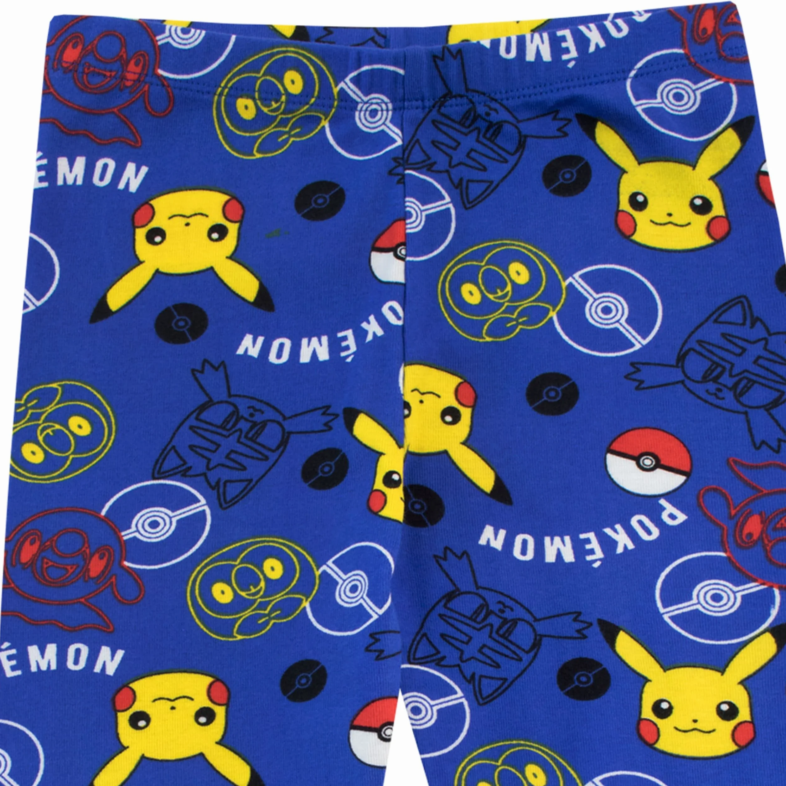 Pokémon Pokemon piżama dla chłopców, miękka bawełniana piżama Pikachu, oficjalnie licencjonowana piżama dziecięca, niebieski, 116