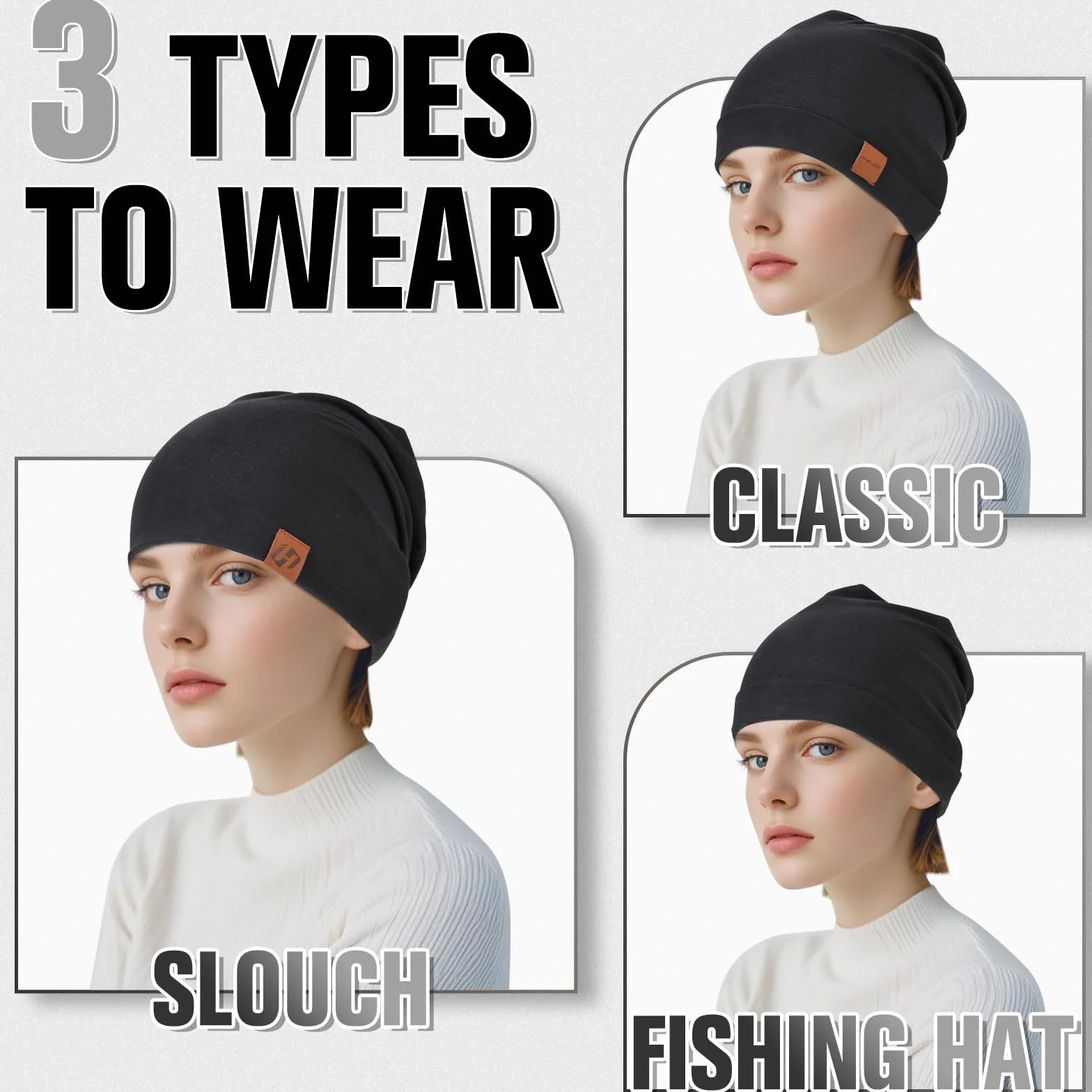 Czapka bawełniana miękka i przyjazna dla skóry unisex czapka beanie czapki męskie luźne czapki beanie dla kobiet