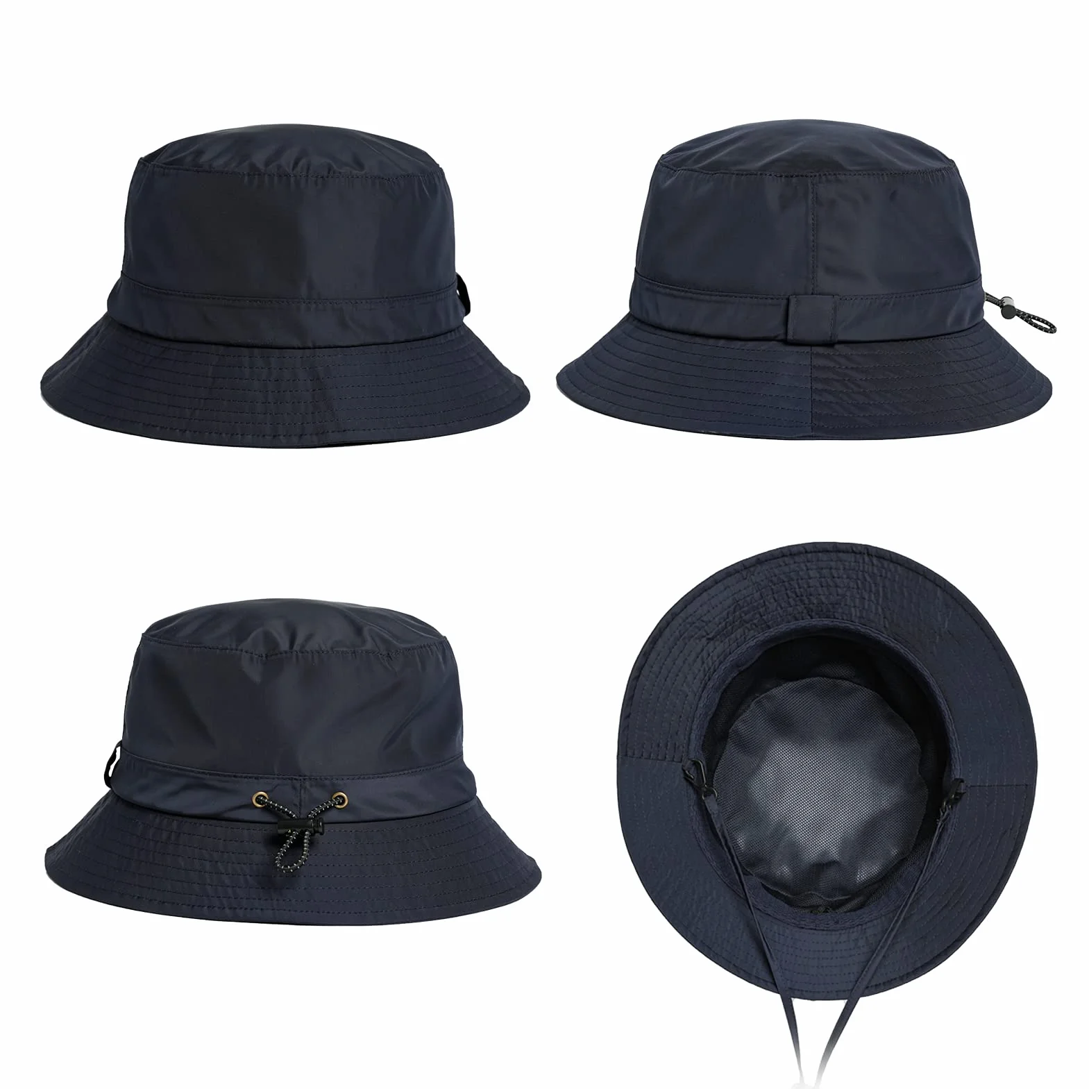 Comhats Wodoodporne kapelusze typu bucket dla kobiet czapka przeciwdeszczowa ochrona przed promieniowaniem UV kapelusz przeciwsłoneczny czapki outdoorowe