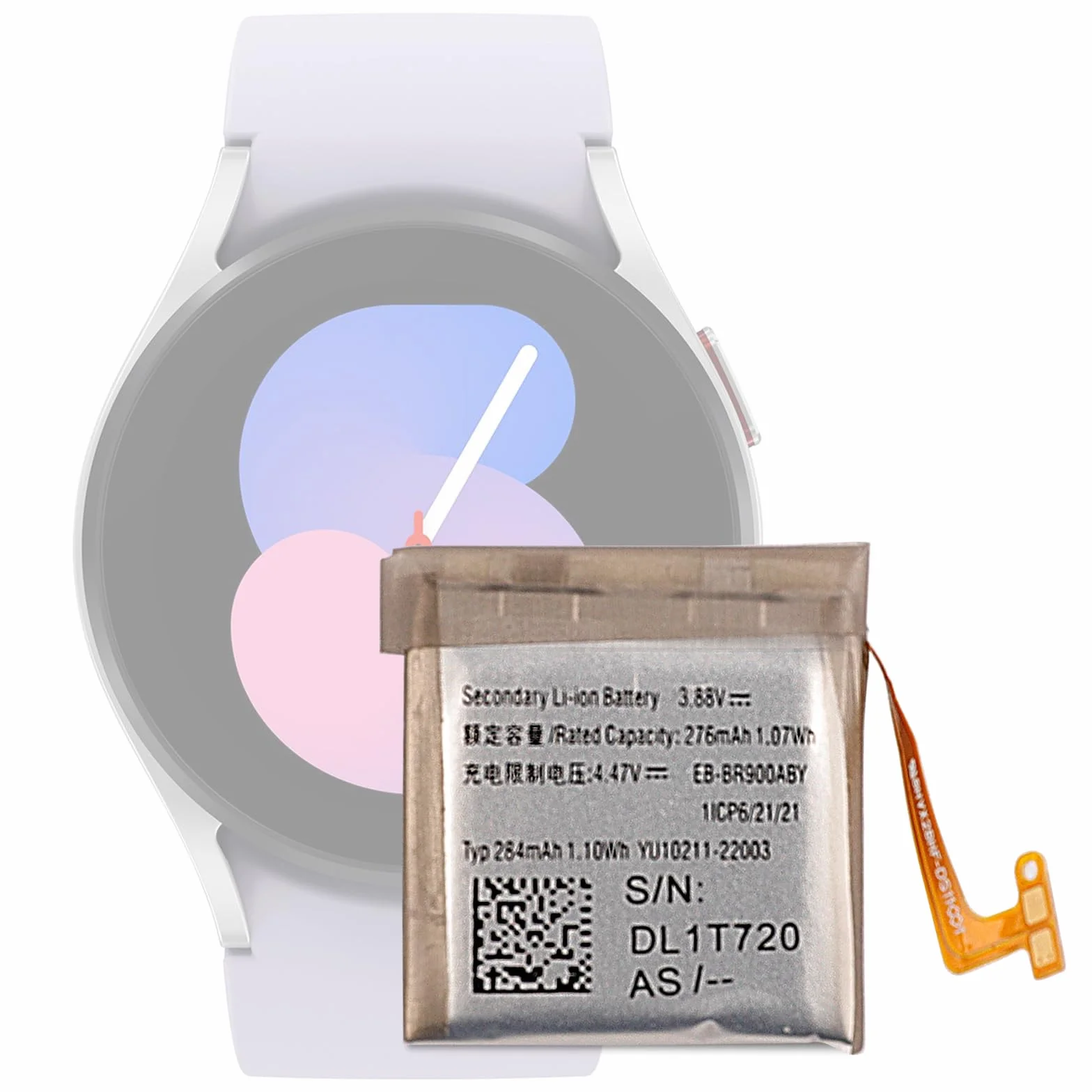 Nowość Vvsialeek wysokiej jakości EB-EB-BR900ABY akumulator kompatybilny z Galaxy Watch 5 40 mm SM-R900N SM-R905U.