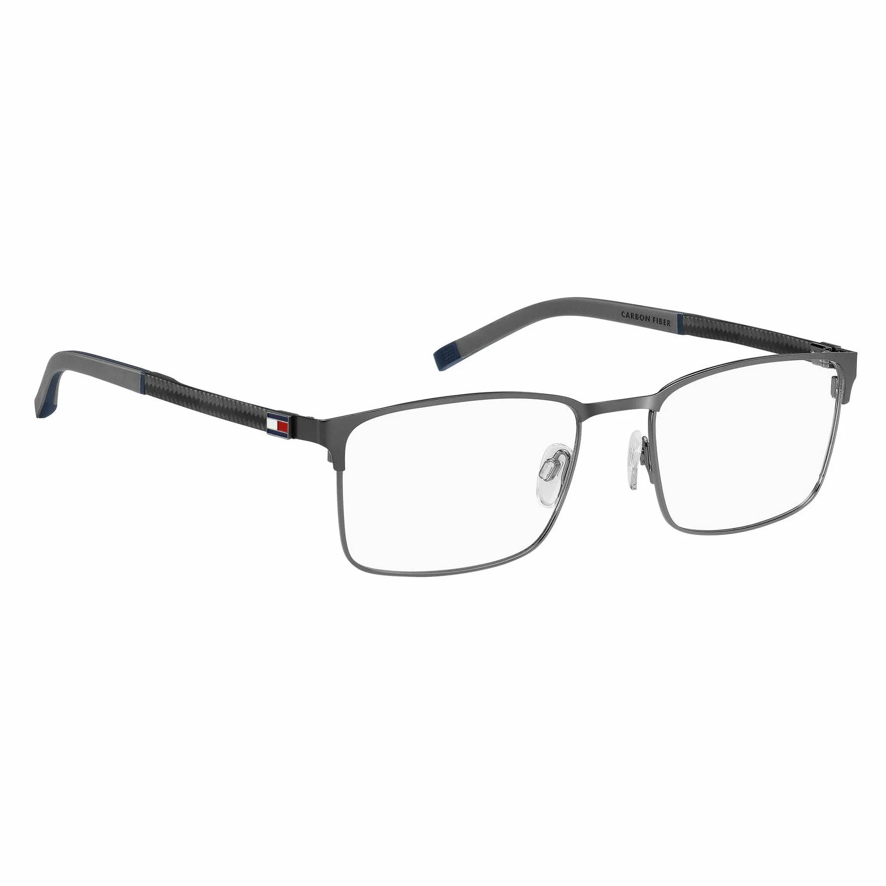 Okulary Vista TOMMY HILFIGER TH 2139 R80 MATTE DARK RUTHENIUM 56/19/145 męskie