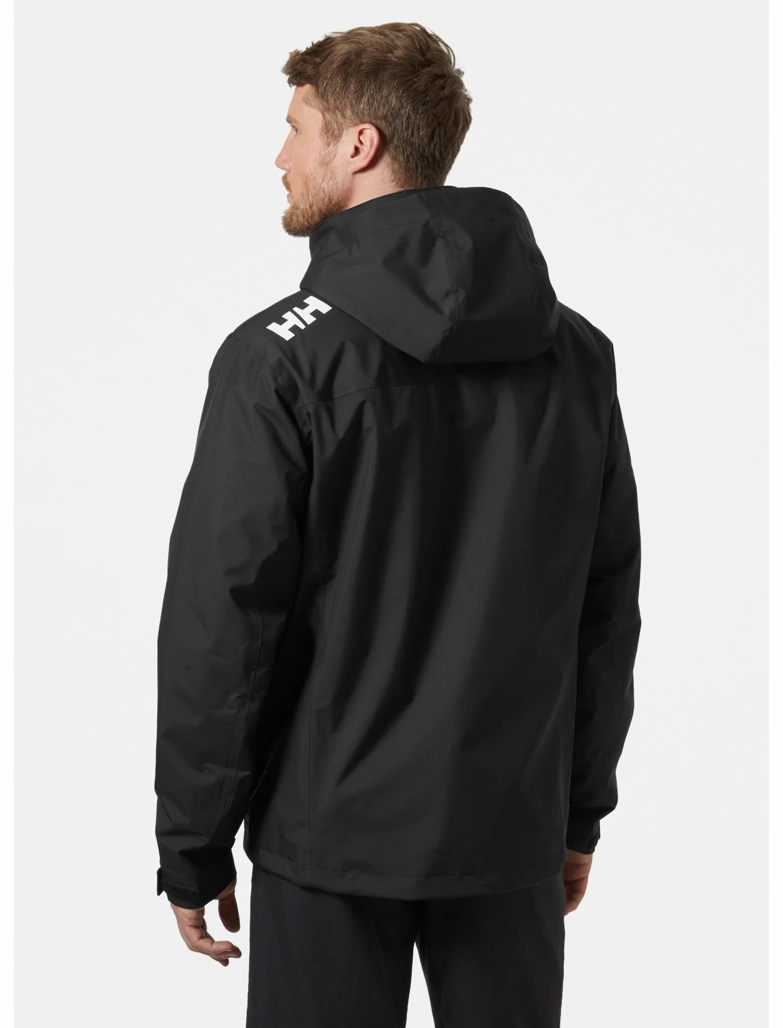 Helly-Hansen Crew Midlayer 2.0 wodoodporne kurtki dla mężczyzn z izolowaną, wiatroszczelną tkaniną żeglarską i pakowanym kapturem