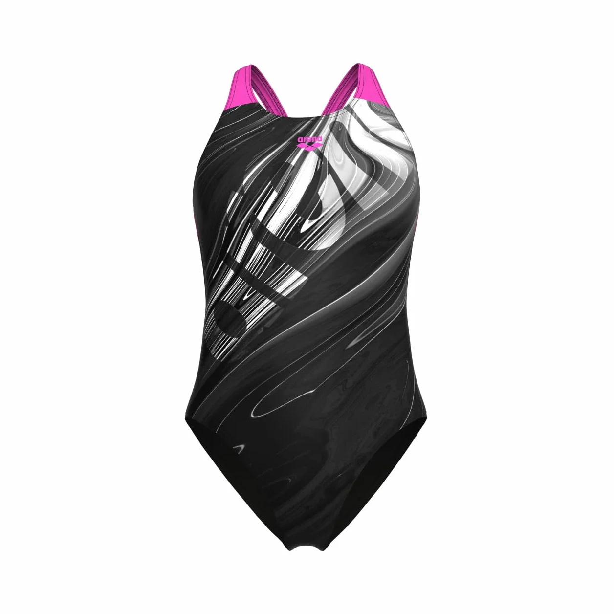 ARENA Pełny Kobiety Women's Arena Flow Swimsuit V Back Lb