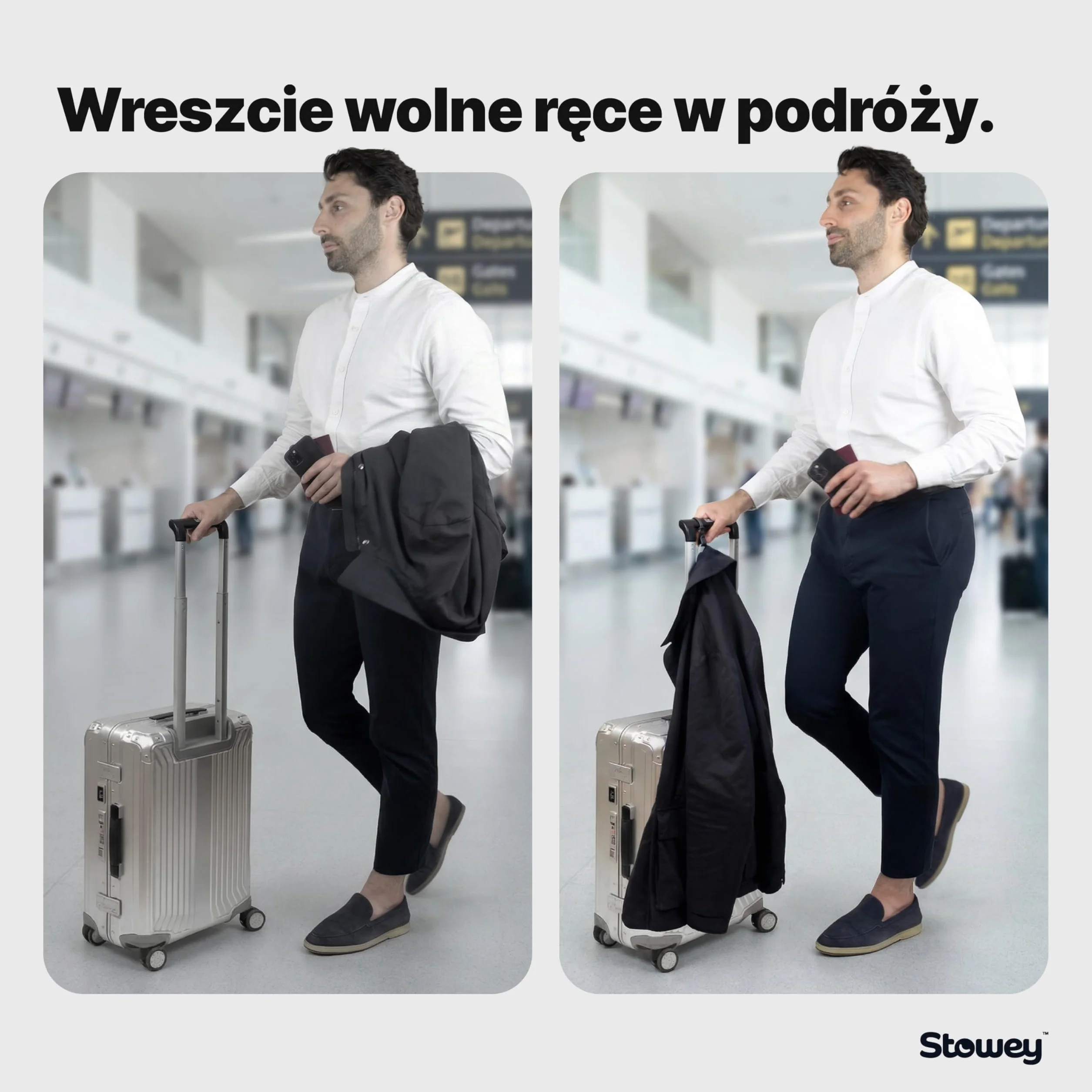 Luggage Hook Haczyki do walizki na kurtkę i torbę (2 szt.) – przydatne haczyki podróżne utrzymują akcesoria podróżne do 10 kg, fajny prezent dla osób podróżujących i stewardessy, 2 sztuki w opakowaniu