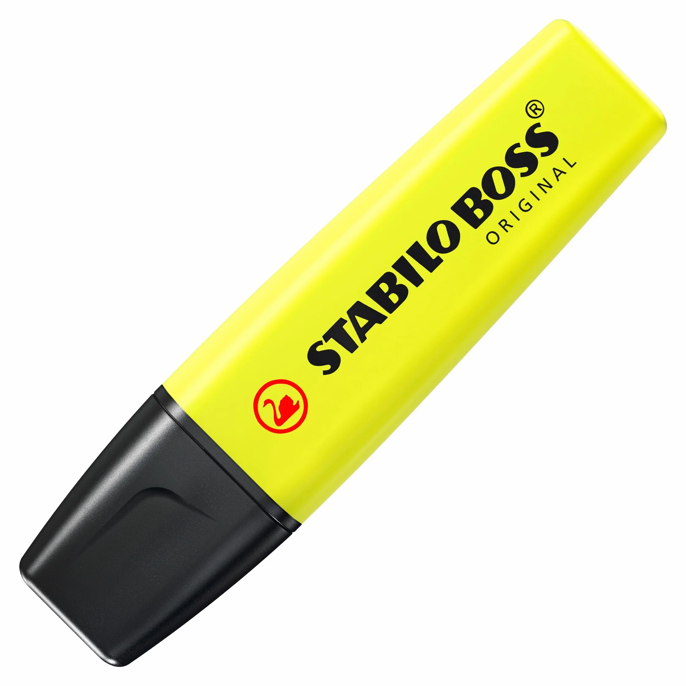 Zakreślacz - STABILO BOSS ORIGINAL etui 4 szt. - kolor: żółty