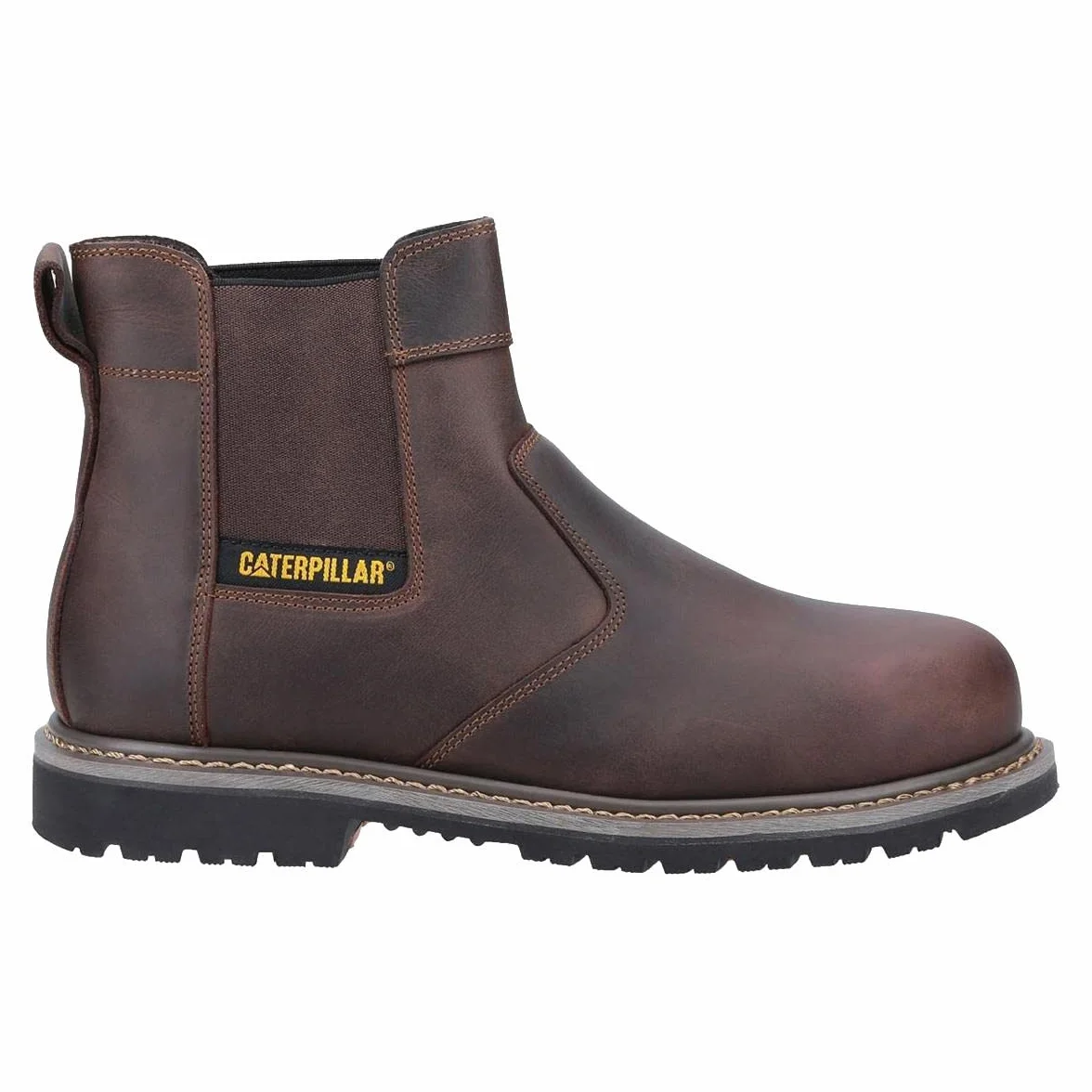 Caterpillar Męskie buty ochronne CAT w kolorze brązowym