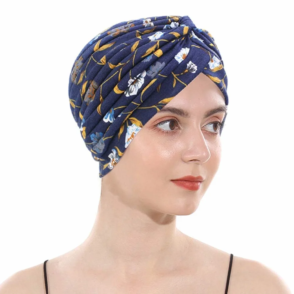 Luminary Einfarbiges Kopftuch für Frauen, Turban, Kopfbedeckung, Chemo-Beanie-Schal, Kopfbedeckung für Krebs, Chemo, Haarausfall, 15, Rozmiar uniwersalny