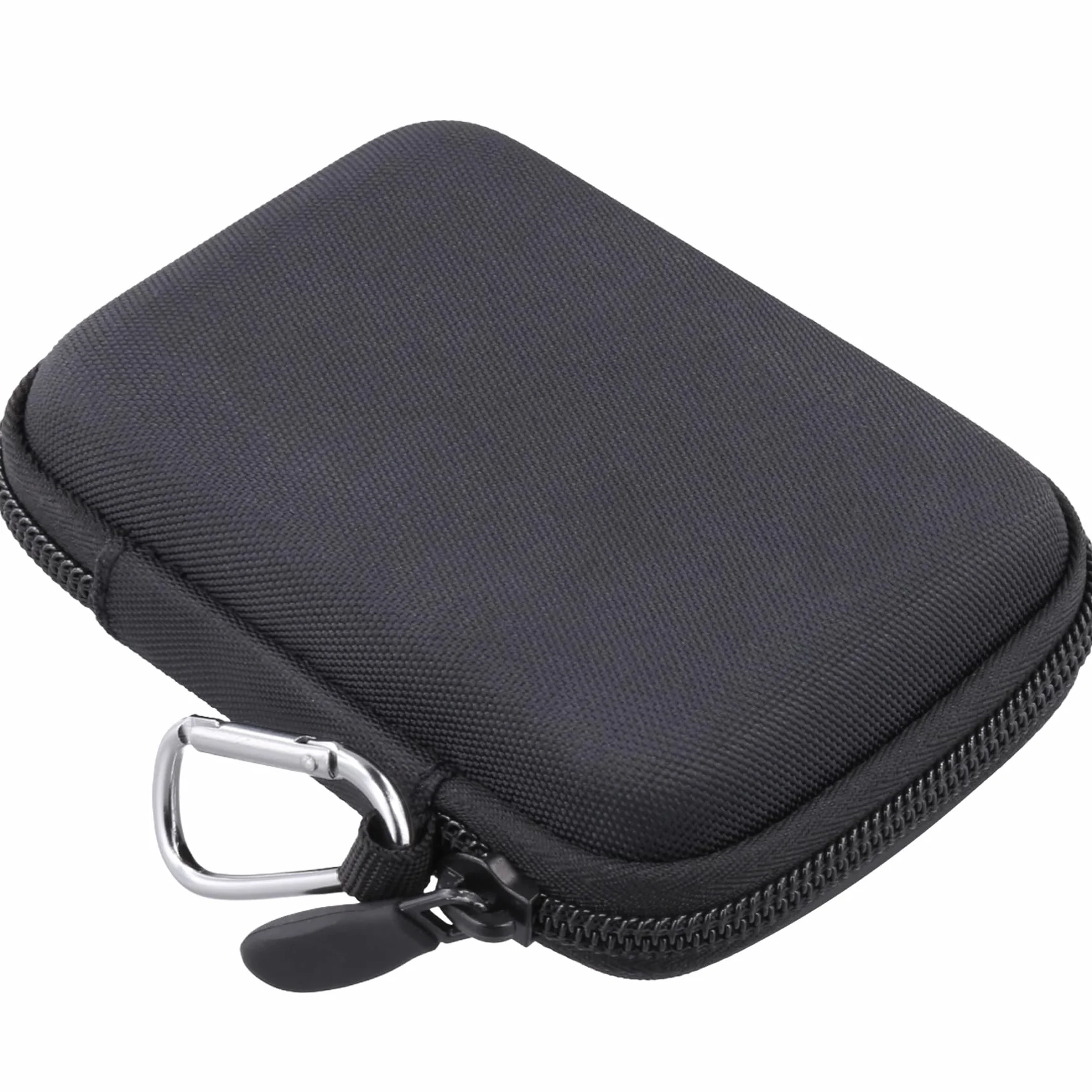 Khanka Twardy futerał do przenoszenia, etui do przechowywania kompatybilne z Note AI Rejestrator audio z klipsem na karabińczyk, tylko etui (czarny)