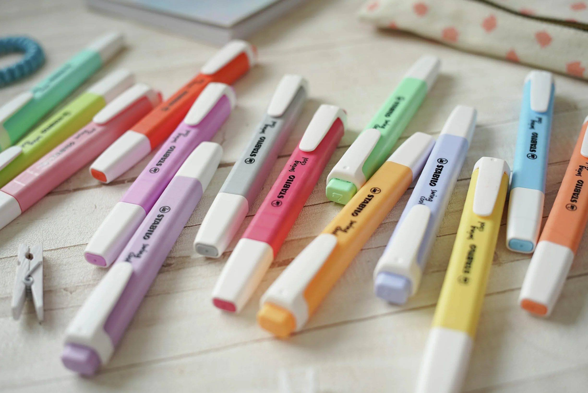 Zakreślacz - STABILO swing cool Pastel etui 6 sztuk