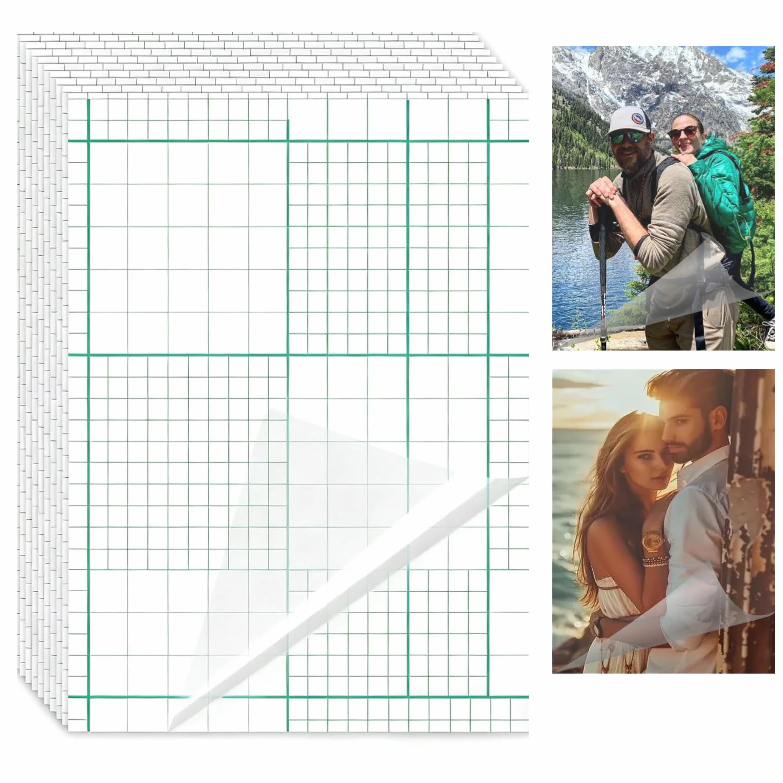 25 sztuk folii do laminowania na zimno, obrazy ultradźwiękowe, 30 x 21,3 cm, folia do laminowania na zimno, do laminowania na zimno, do laminowania, do zdjęć, dokumentów i próbek