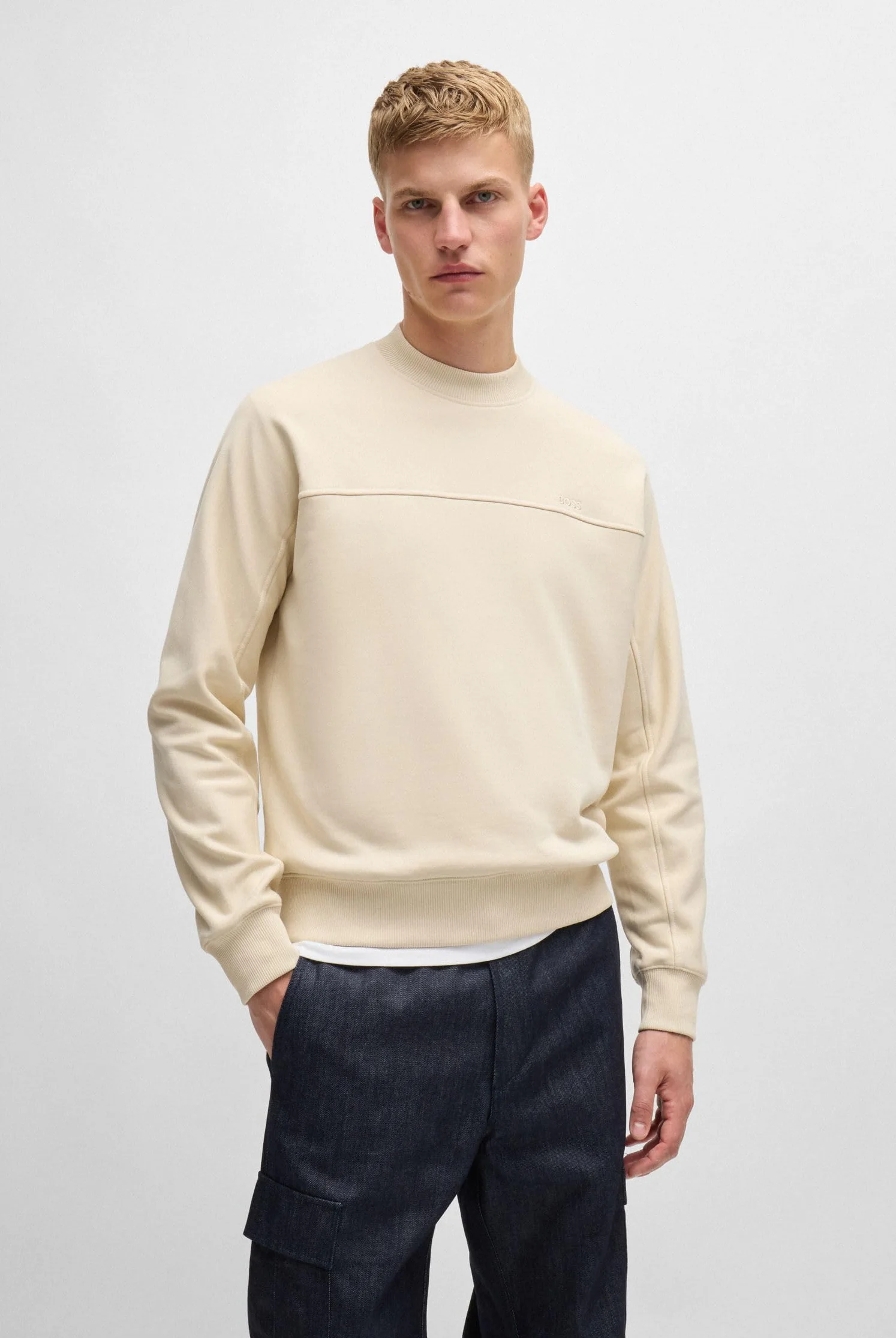 BOSS Męski naturalny, otwarty biały 131, XXL, Open White131, XXL