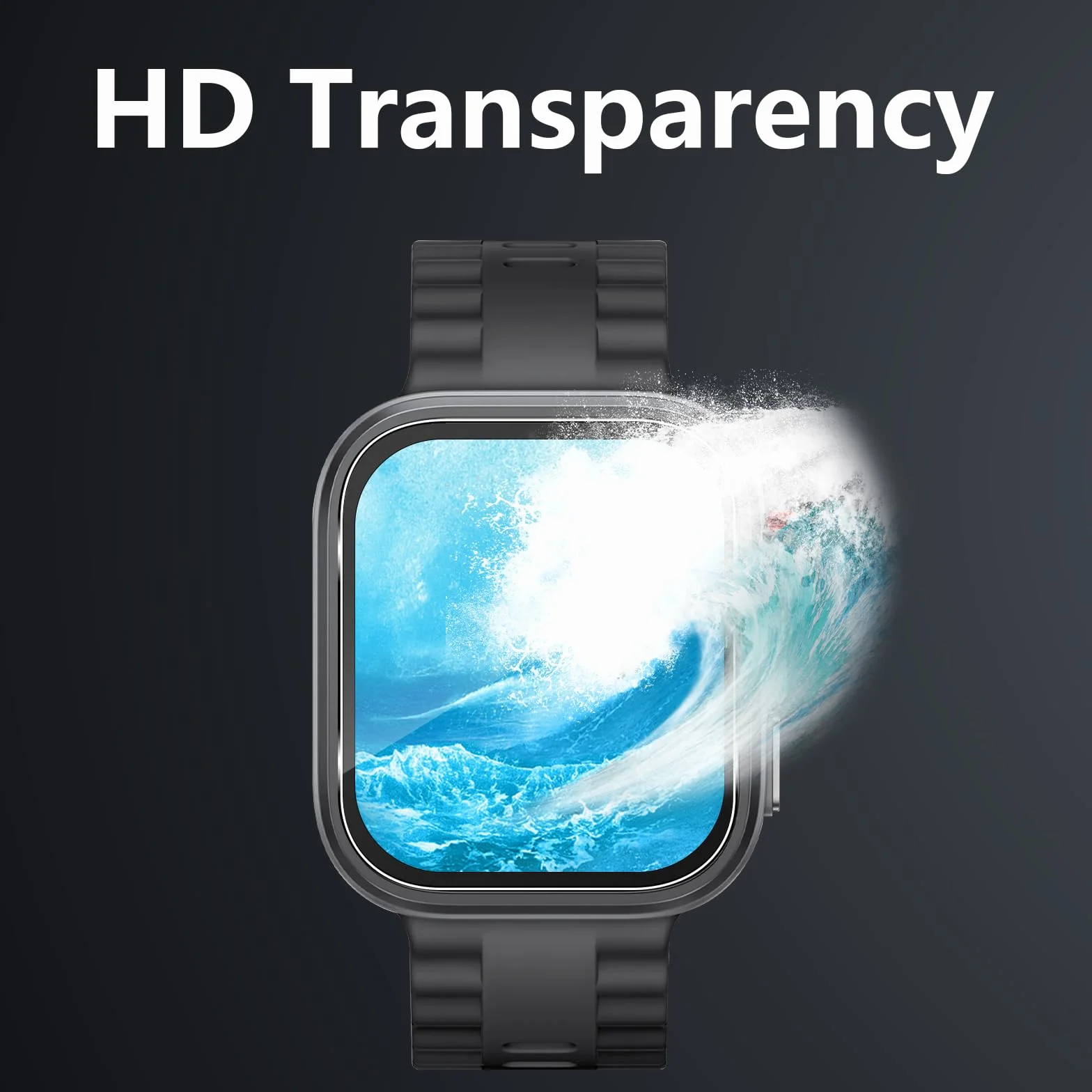 Szkło hartowane do Huawei Watch Fit 4 Pro, folia ochronna 9H twardość 9H Hartowany ekran, bez pęcherzyków, przezroczysty