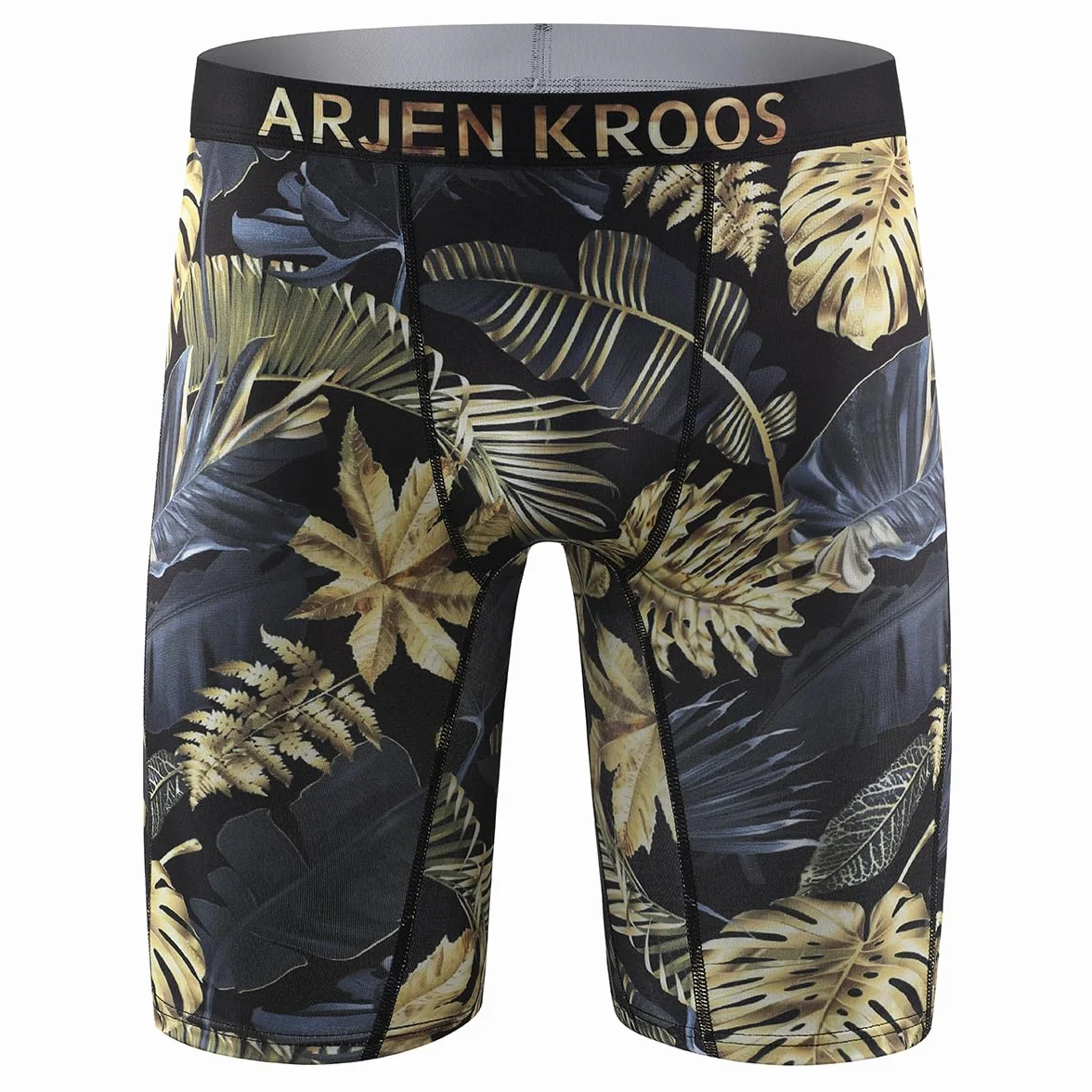 Arjen Kroos Długie bokserki męskie Milk Silk Sport majtki męskie bielizna sportowa retro bokserki