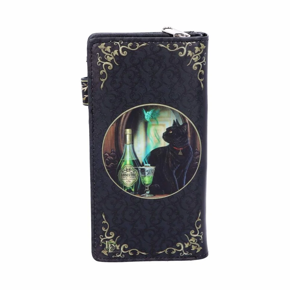Nemesis Now B4863P9 Absinthe wytłaczana torebka Lisa Parker 18,5 cm, PU, czarna