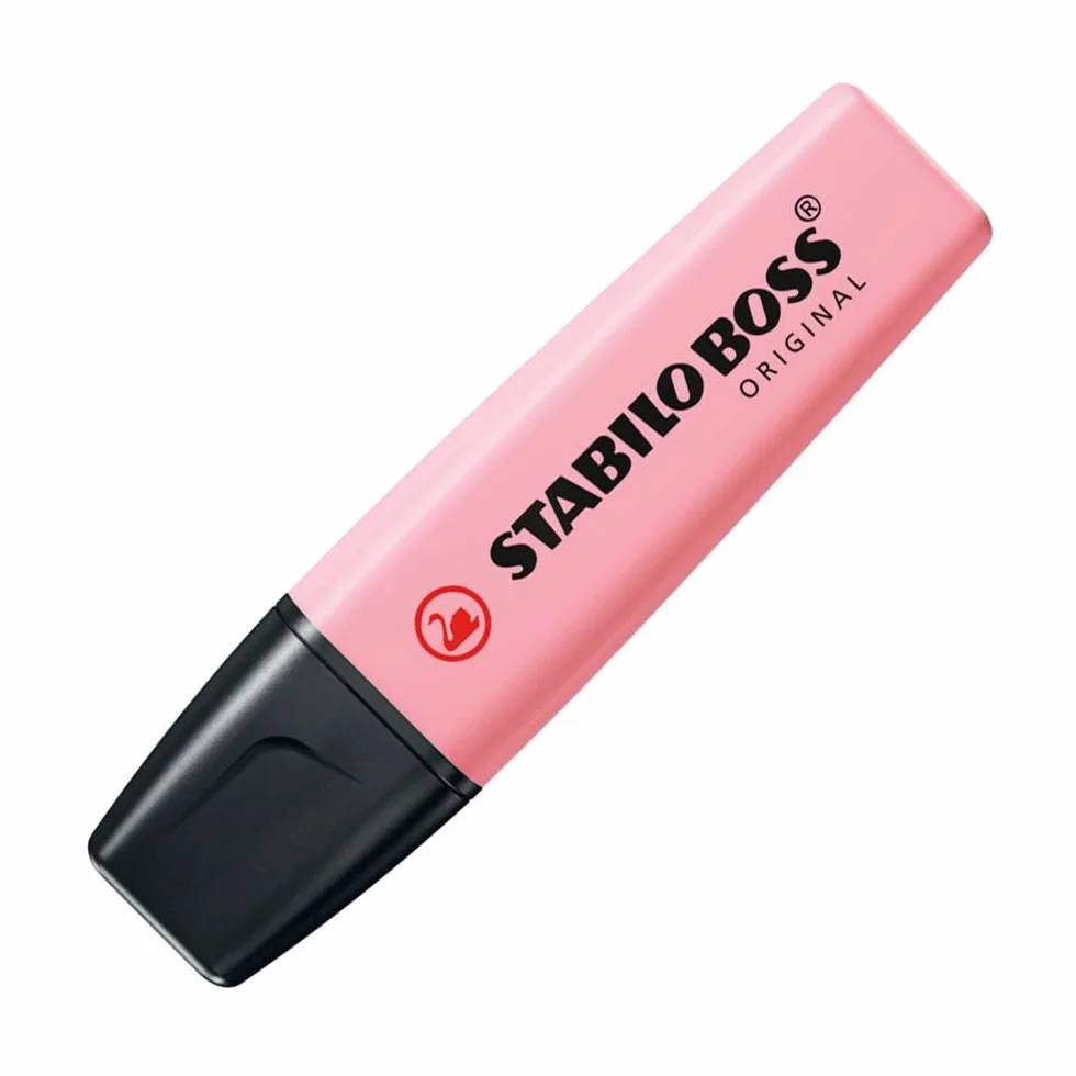 STABILO Boss Original zakreślacze - Shades of Pink - 4 sztuki w opakowaniu