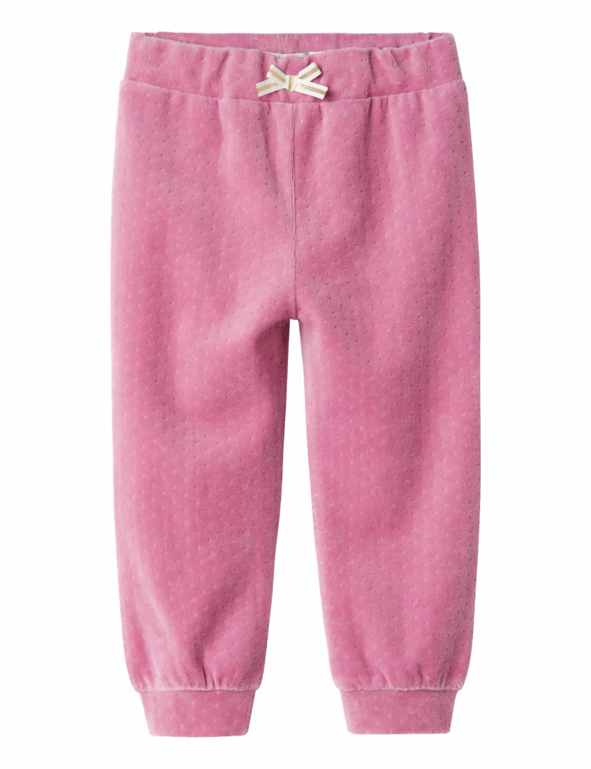 NAME IT Nmfnew Nreg Vel Pant - spodnie materiałowe Dziewczynki