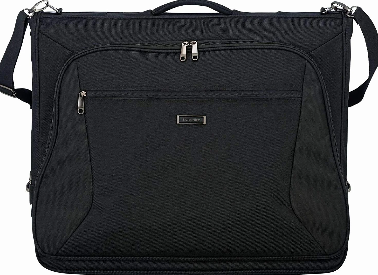 Travelite Worek na ubrania, torba na garnitur, czarny, czarny, 110 cm, bagaż podróżny